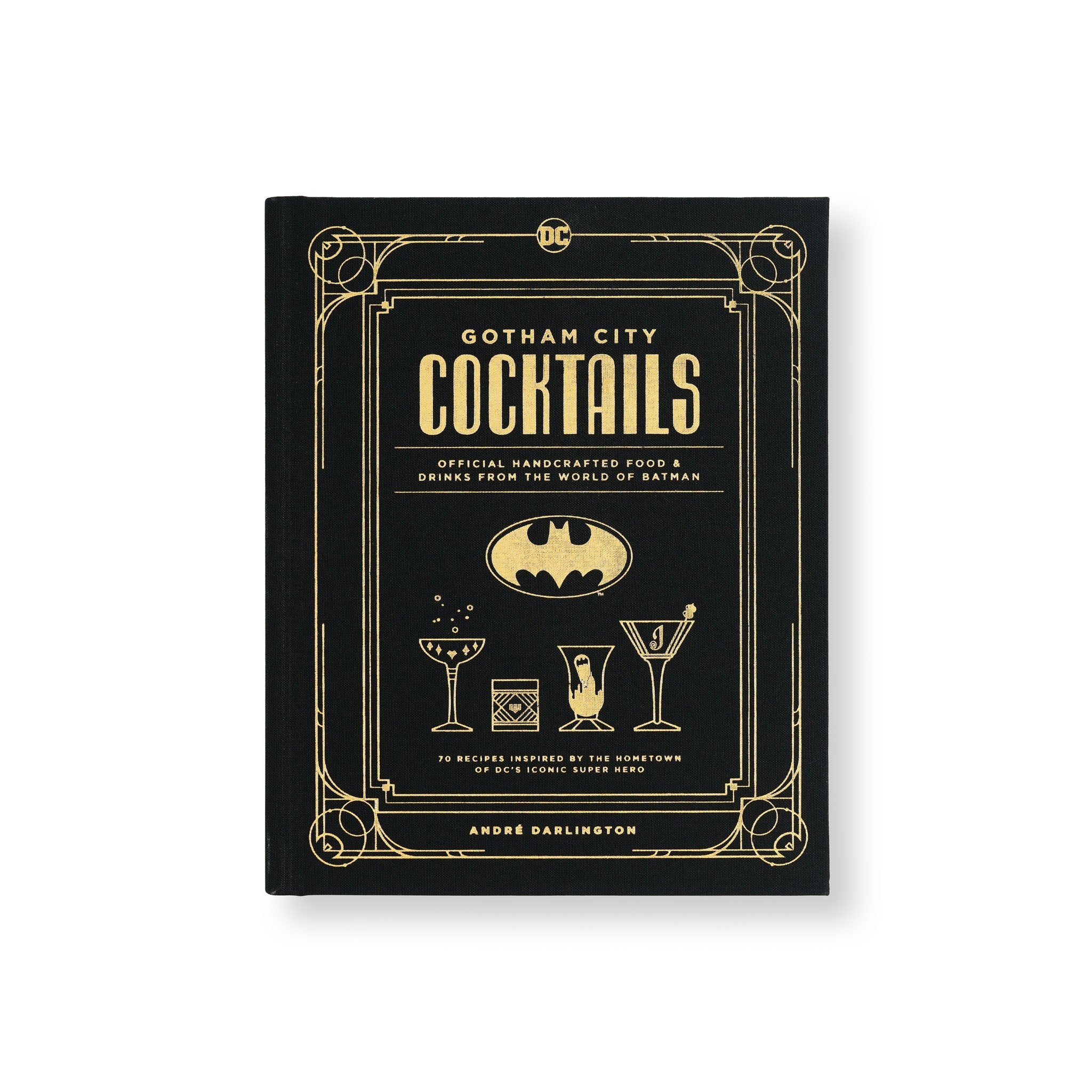 Batman Gotham City Cocktails Book & Shaker Set