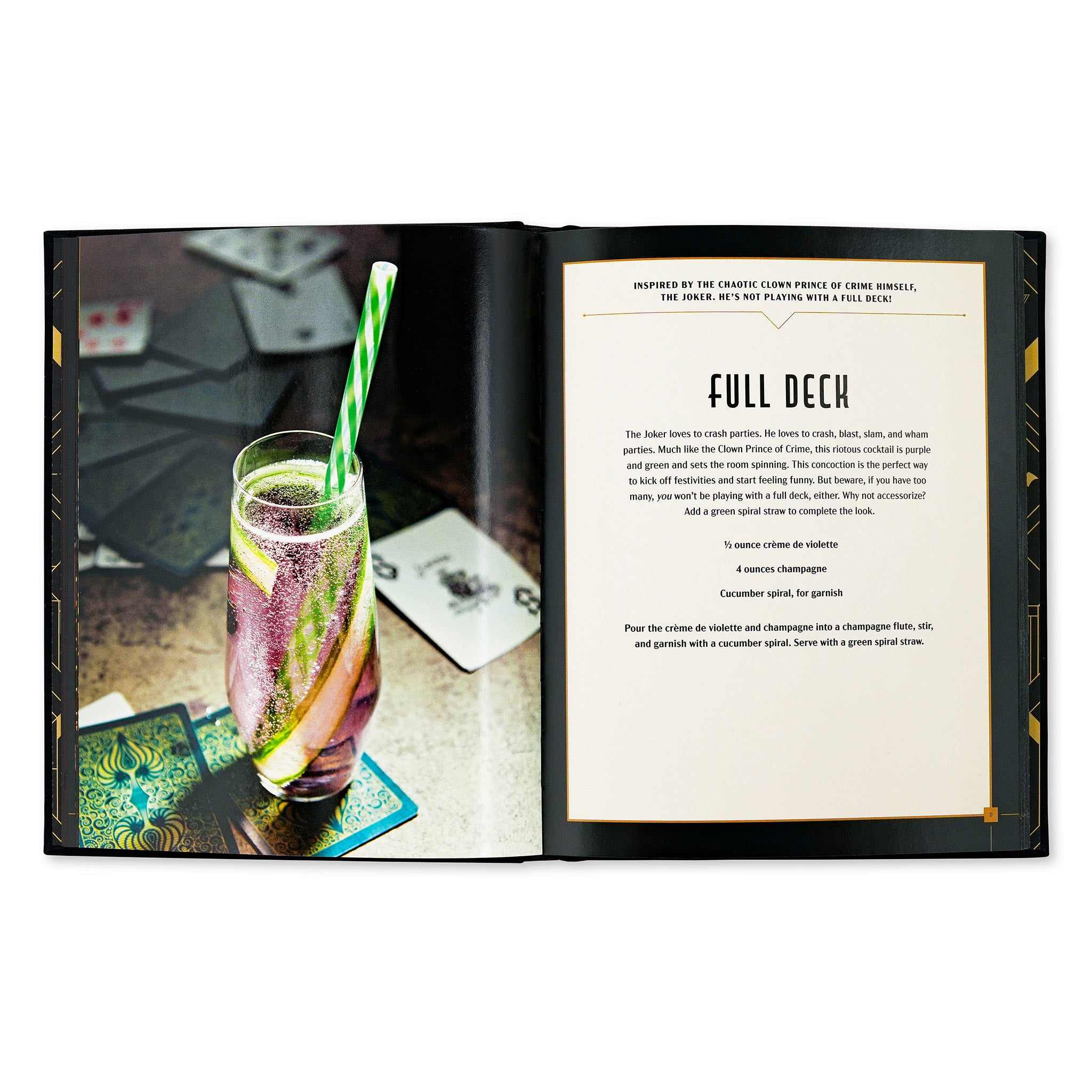 Batman Gotham City Cocktails Book & Shaker Set