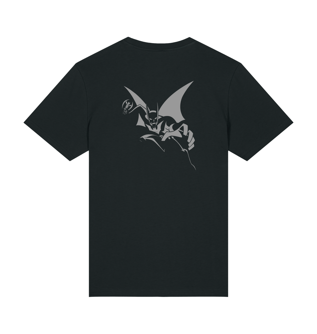 Black Printed T-shirt Back
