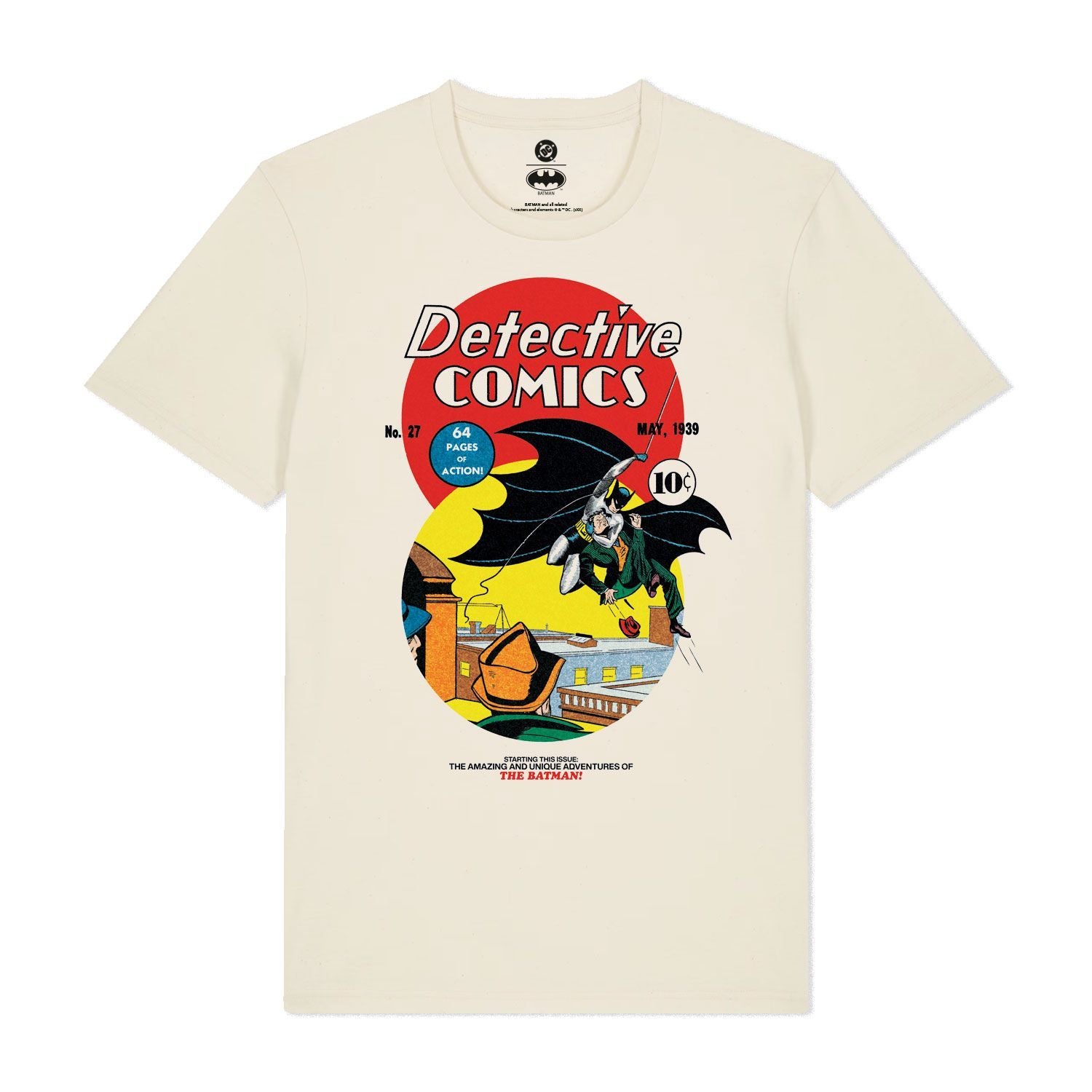 Natural Raw Printed T-shirt Front