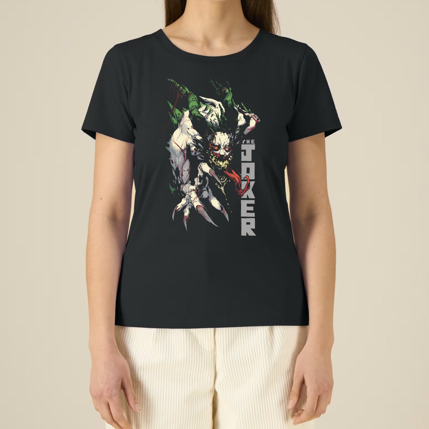 Absolute Batman Joker Reveal Ladies T - shirt