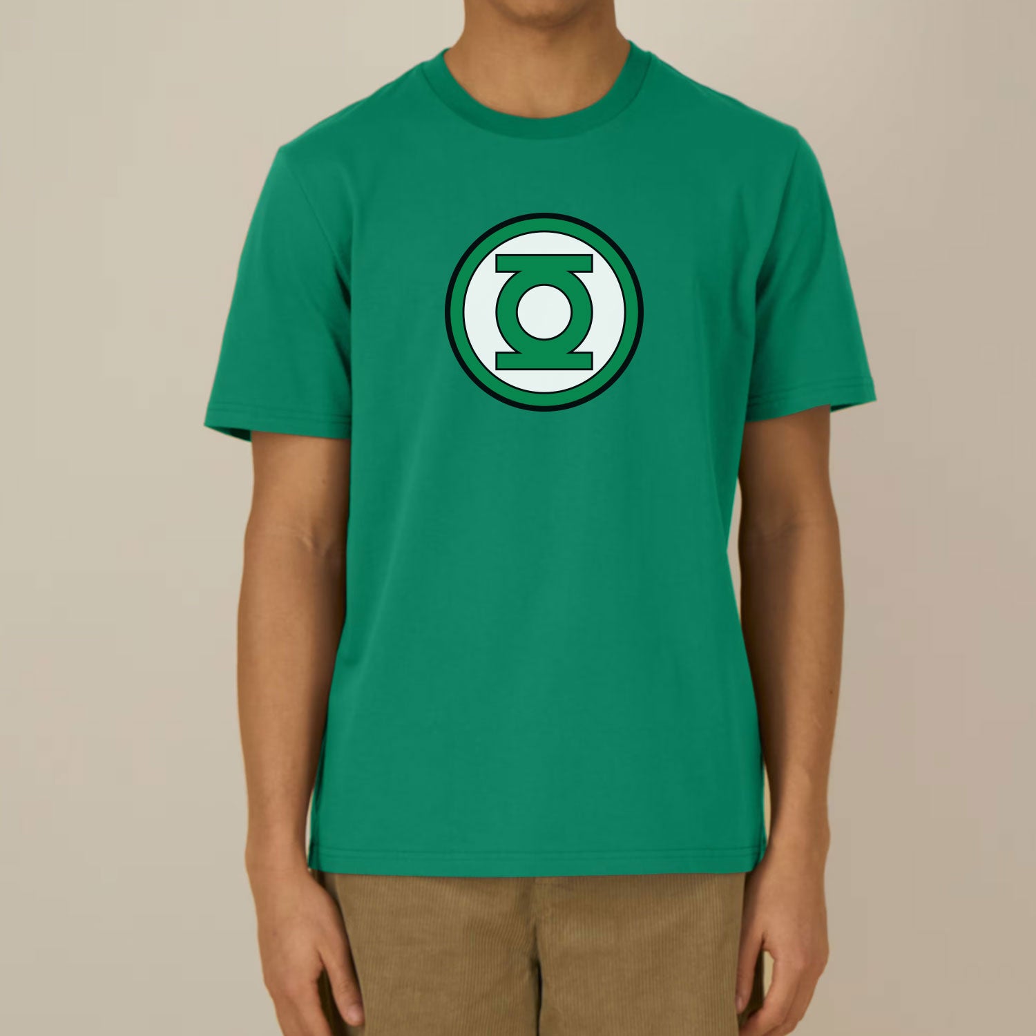 Green Lantern Classic Logo JC Unisex T-shirt EV-DC Comics
