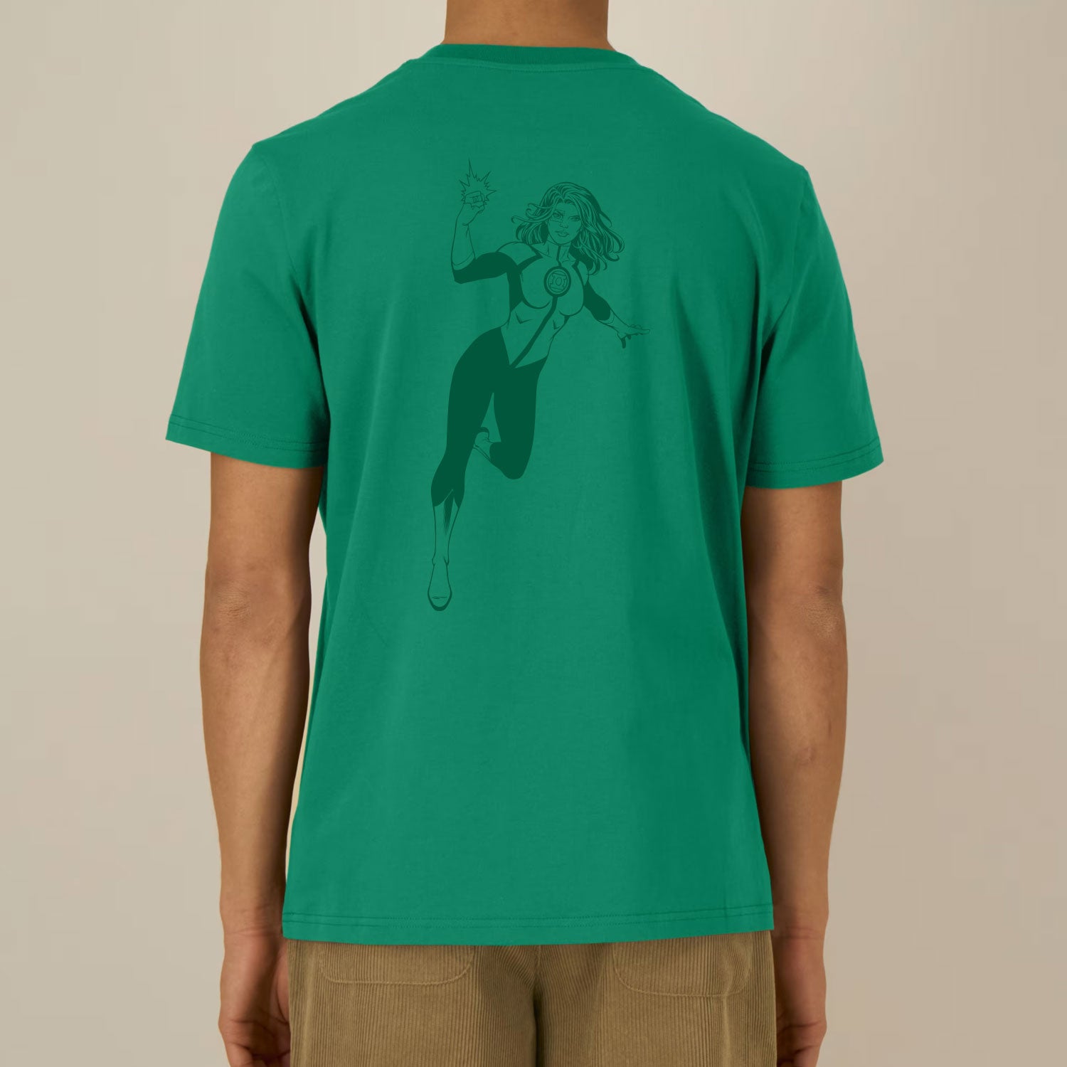 Green Lantern Classic Logo JC Unisex T-shirt EV-DC Comics