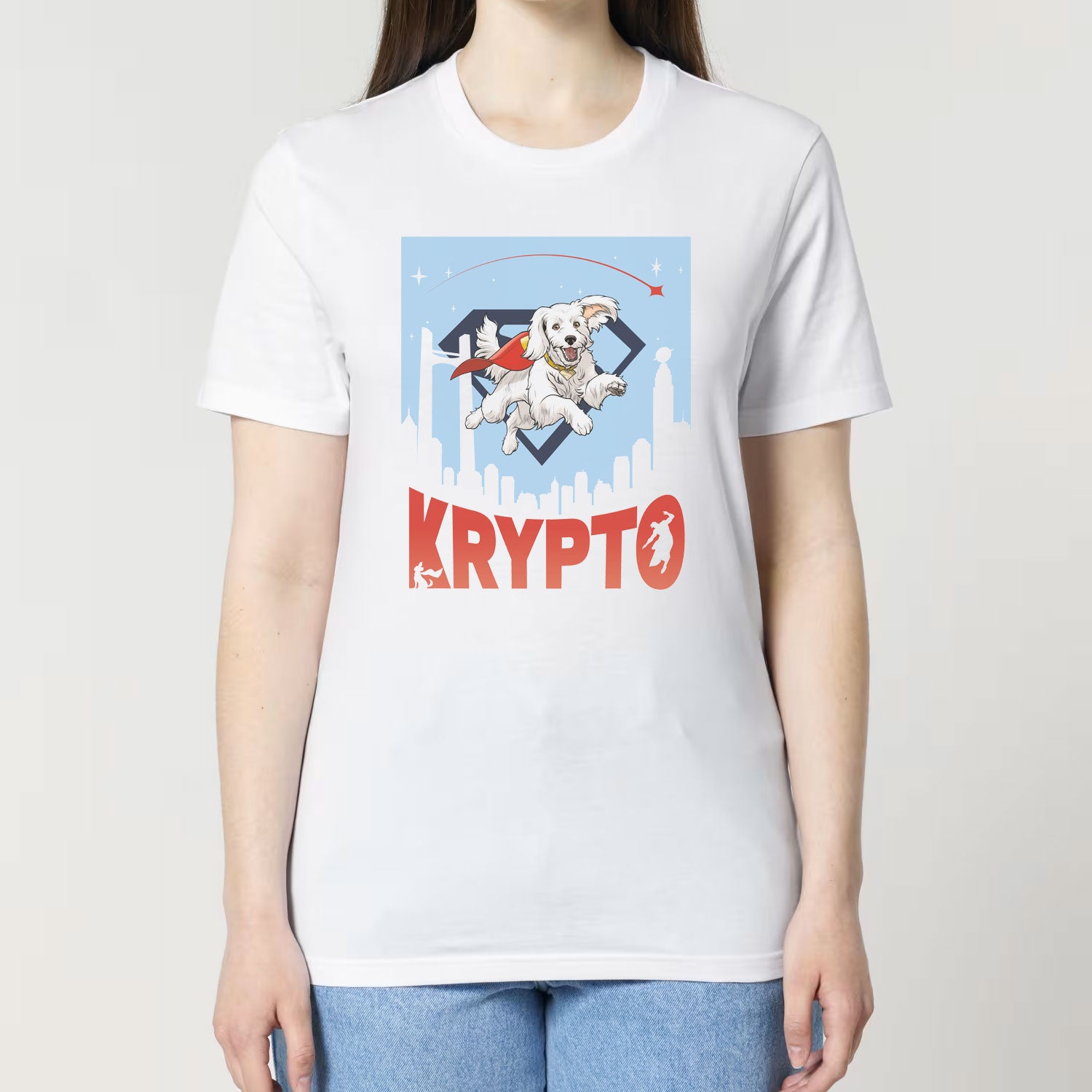 Krypto Skyline Unisex T-Shirt