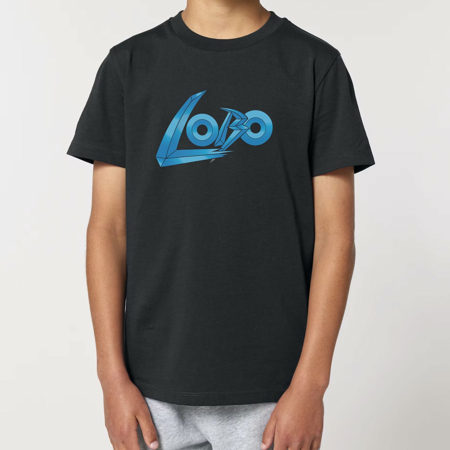 Lobo Comics Logo Kids T-Shirt