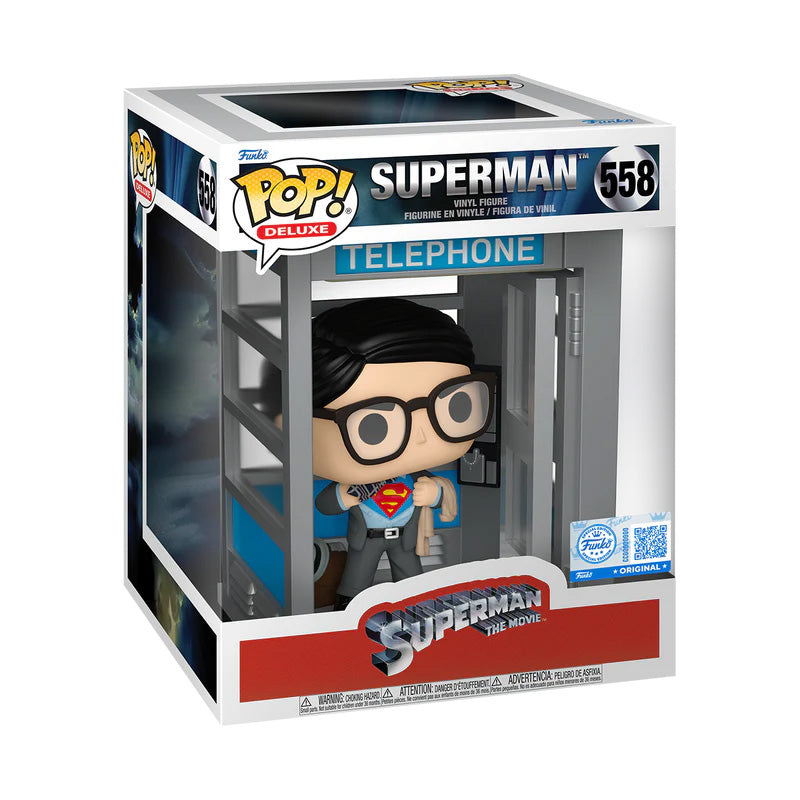 Superman In Phone Booth Funko POP! Figure
