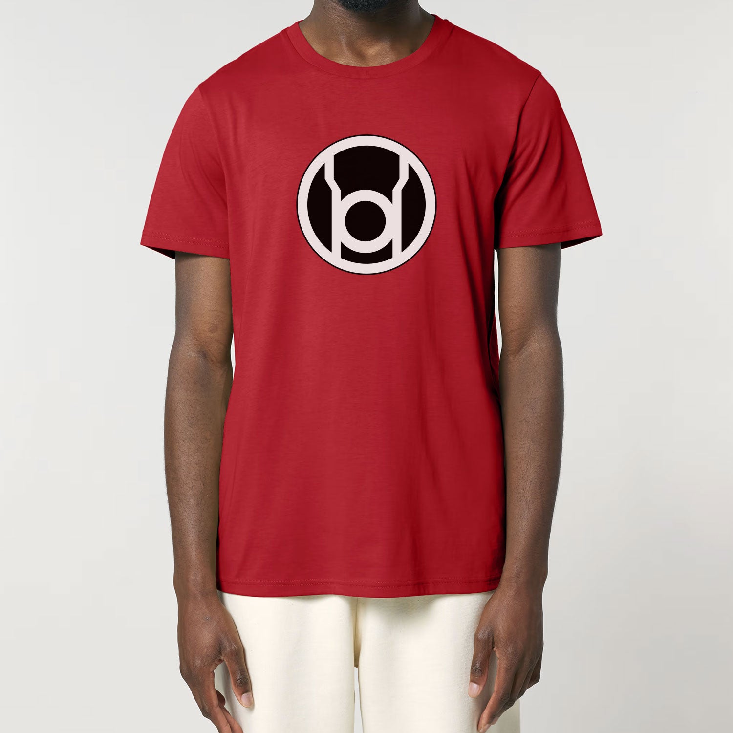 Red Lantern Classic Emblem Unisex T-Shirt EV-DC Comics