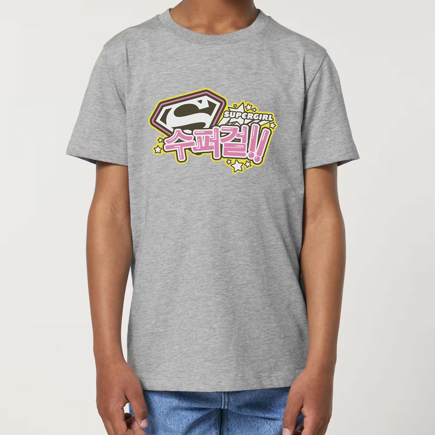 Supergirl Japanese Graphic Kids T-Shirt