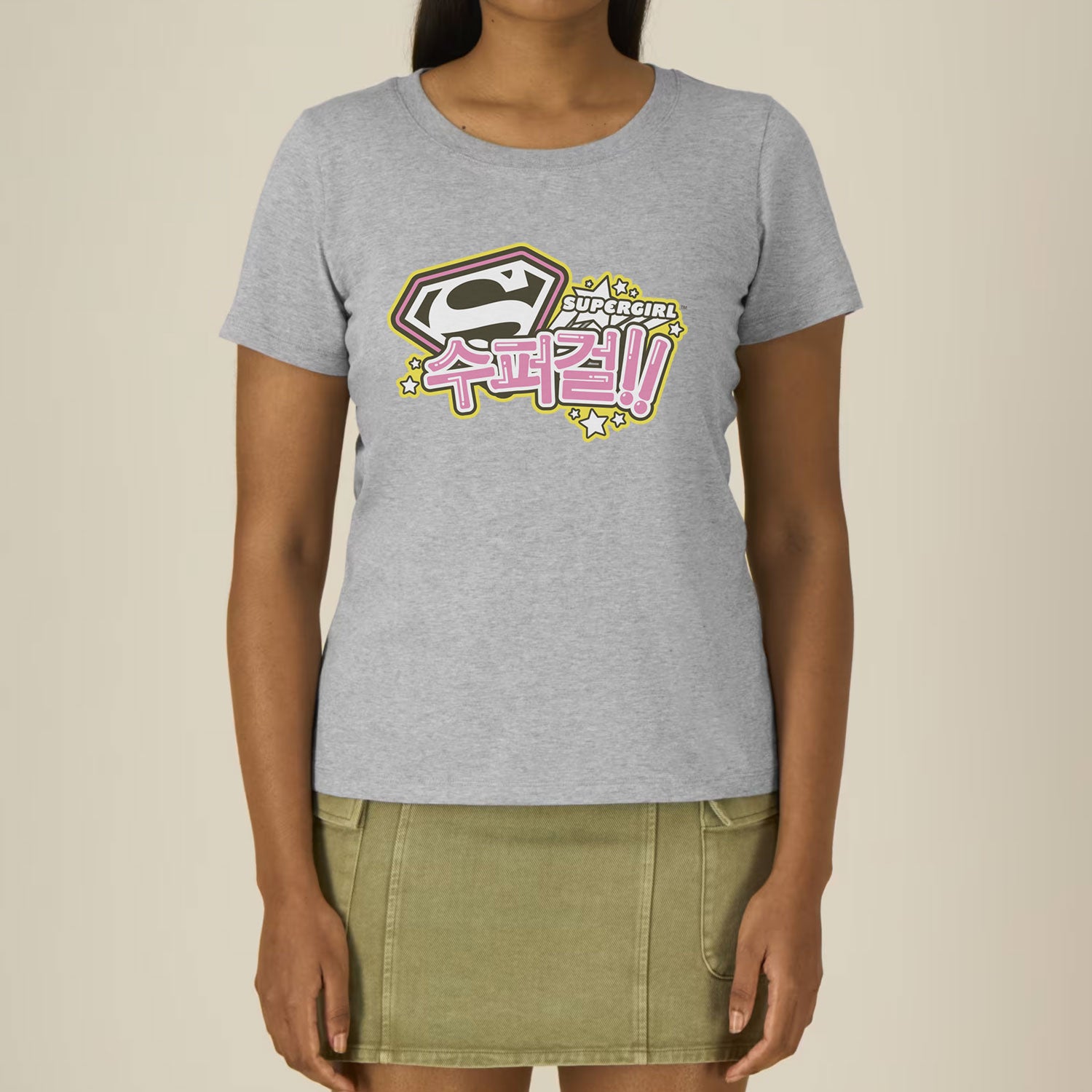 Supergirl Japanese Graphic Women's T-Shirt