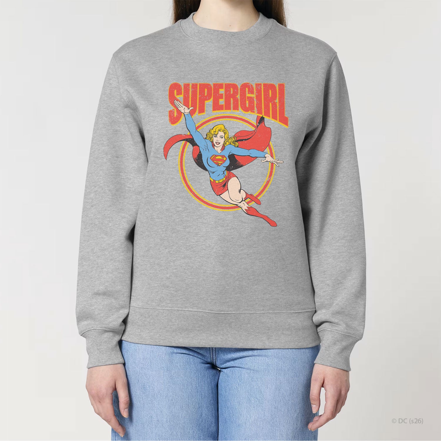 Supergirl Vintage Unisex Sweatshirt