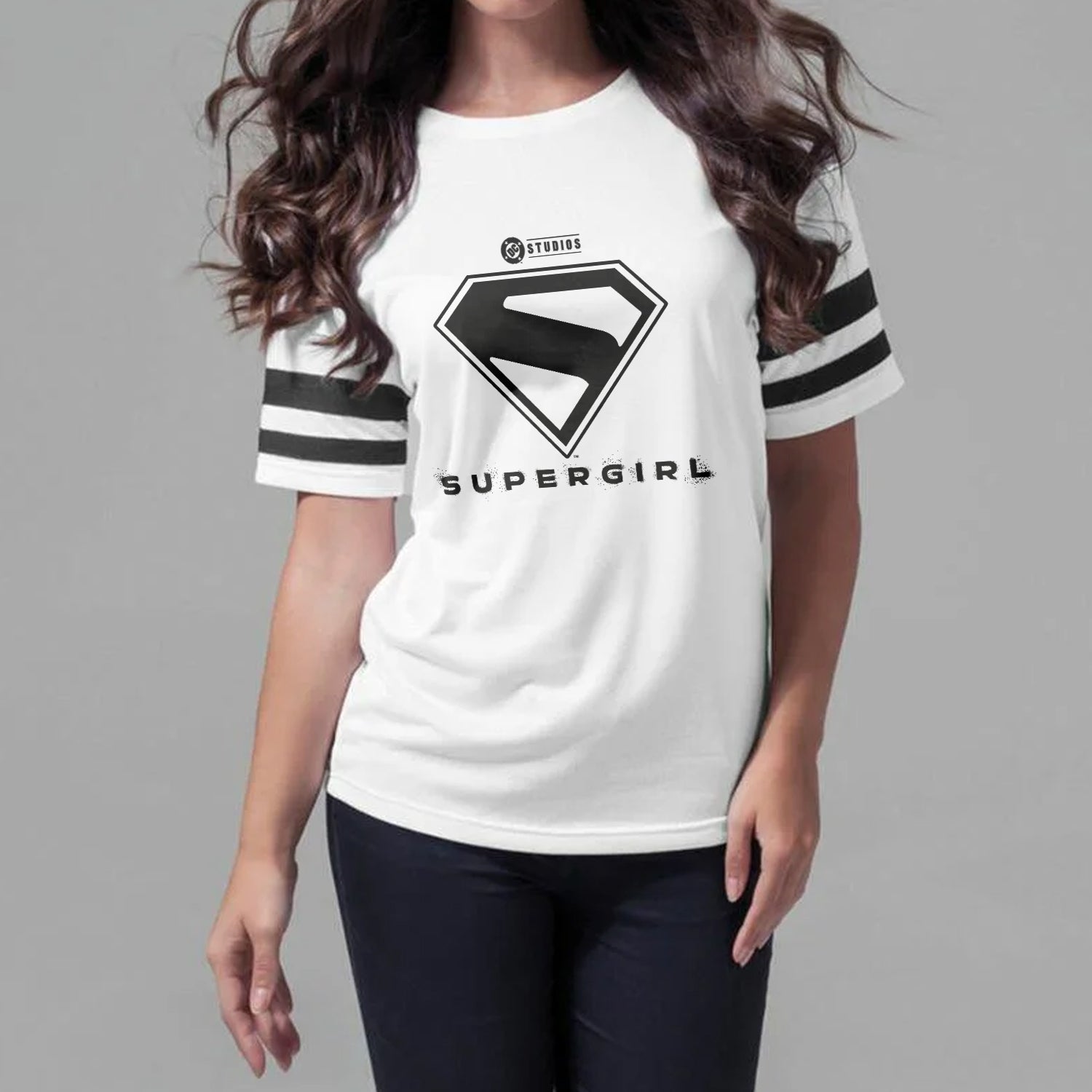 Supergirl (2026) Women's Logo Mesh Football Shirt