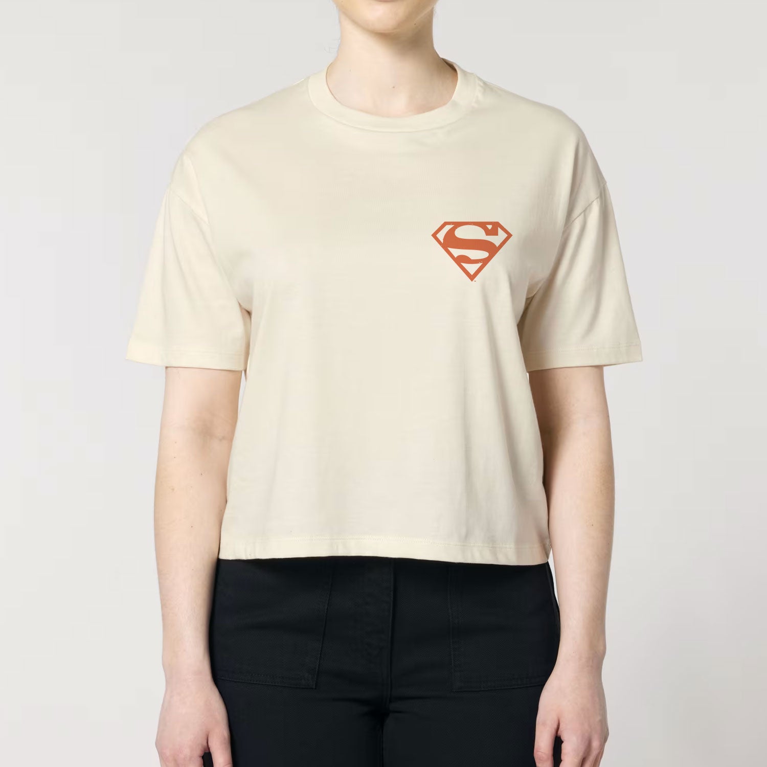 Superman Rise Above Women's Boxy T-Shirt