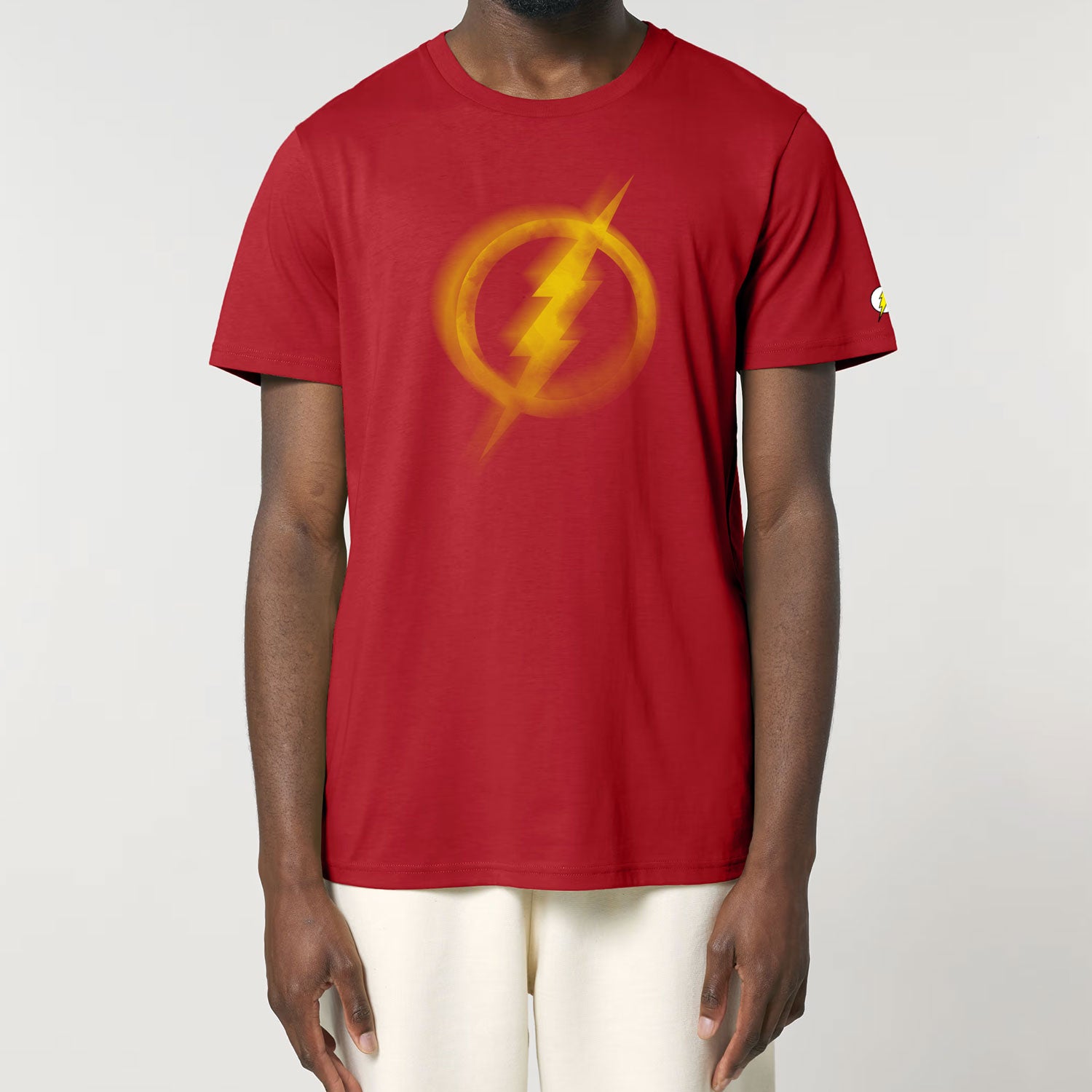 The Flash Ghost Emblem Unisex T-Shirt EV-DC Comics