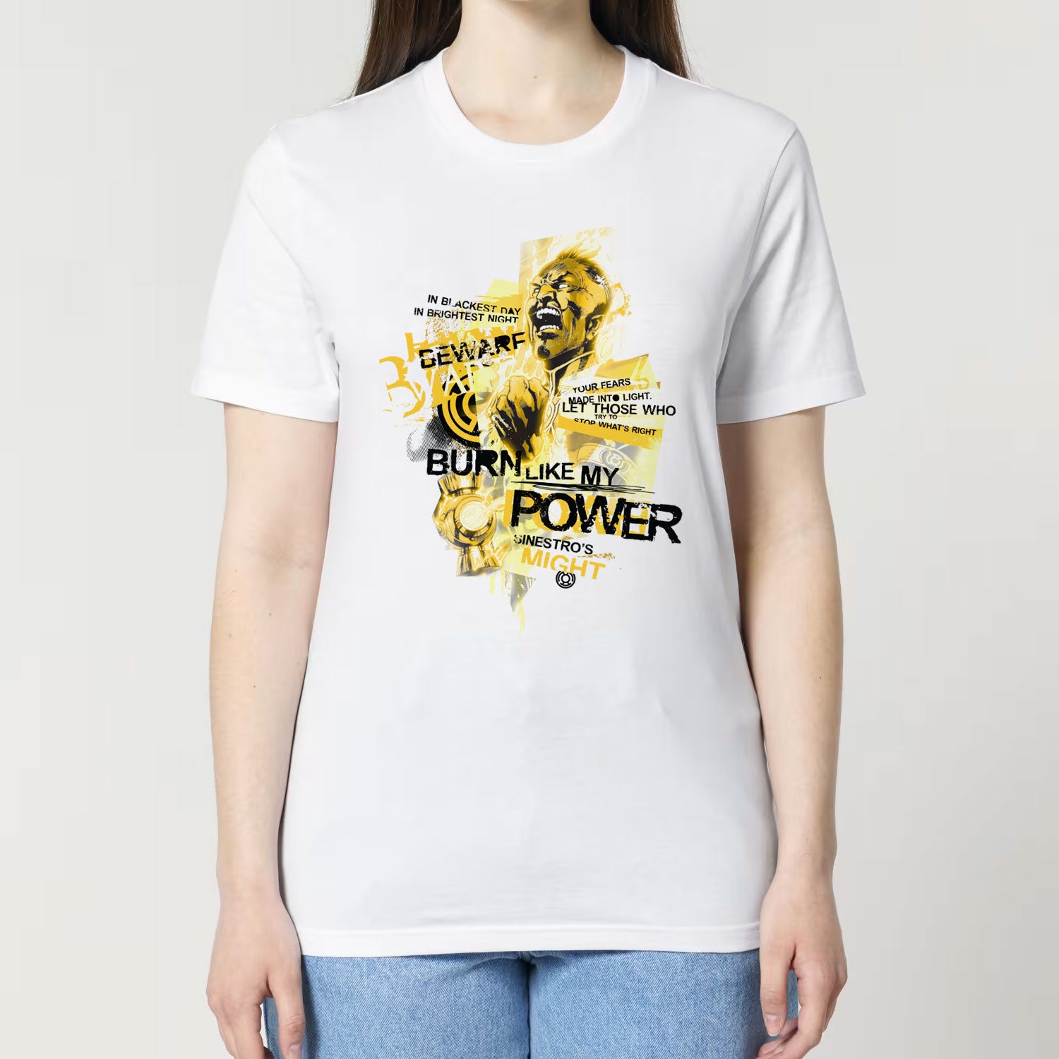 Yellow Lantern Sinestro Unisex T-Shirt EV-DC Comics