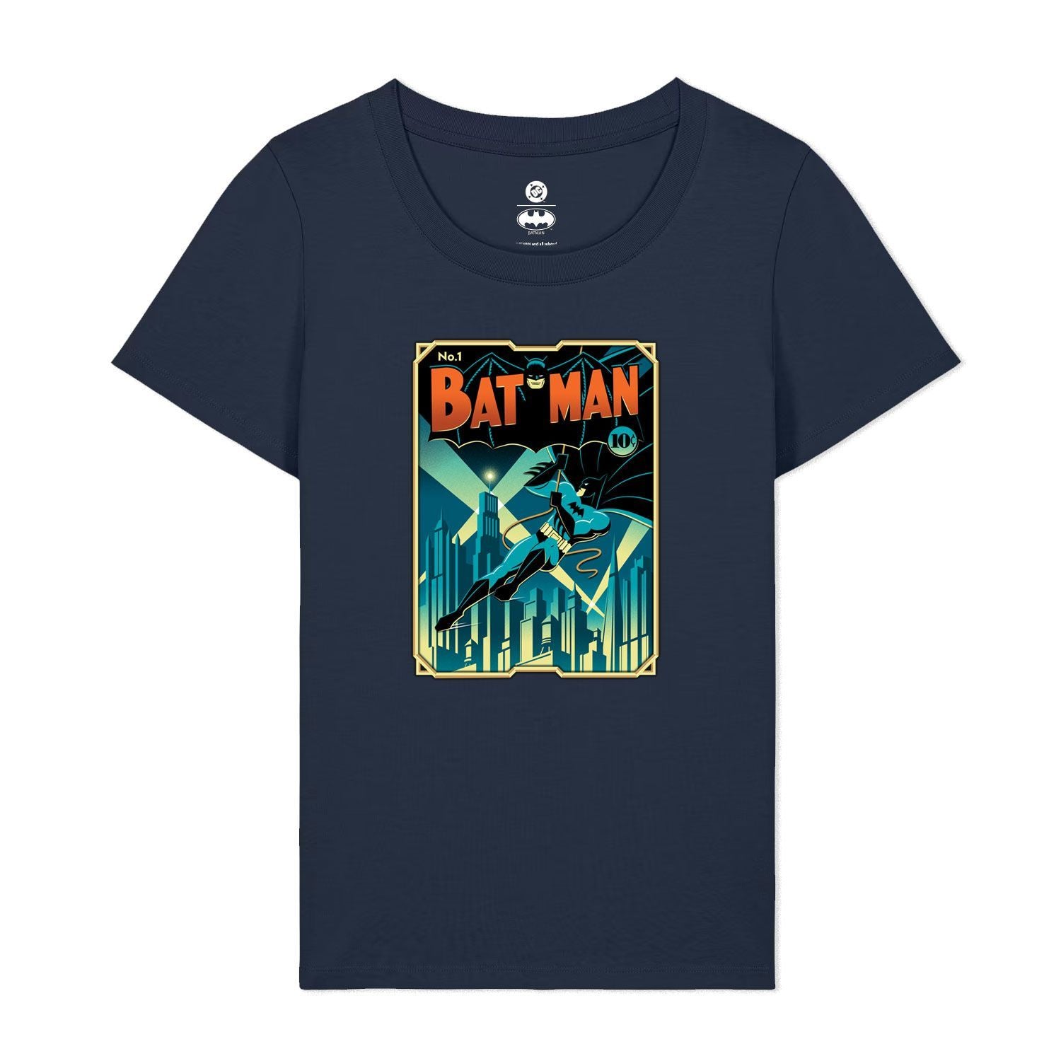 French Navy Printed T-shirt Front