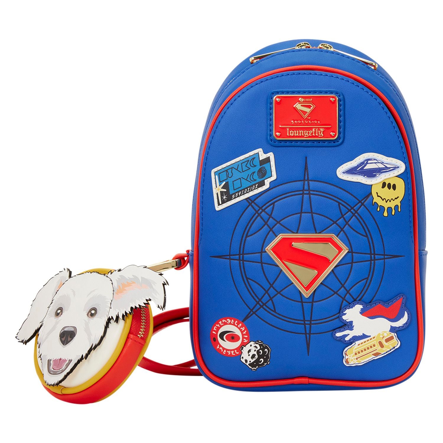 BLUE Backpacks Front