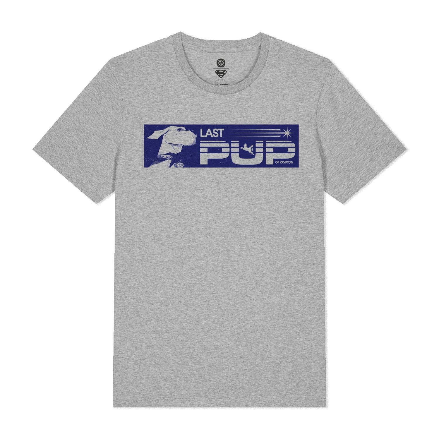Heather Grey Printed T-shirt Front