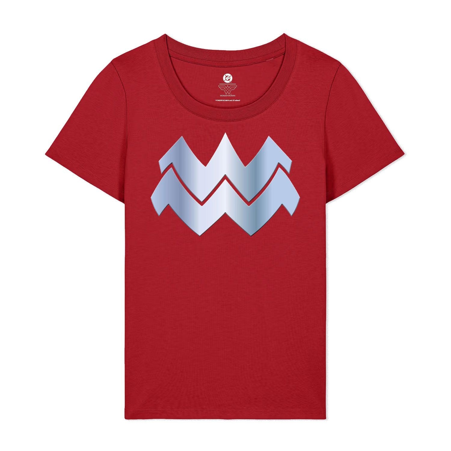 Red Printed T-shirt Front