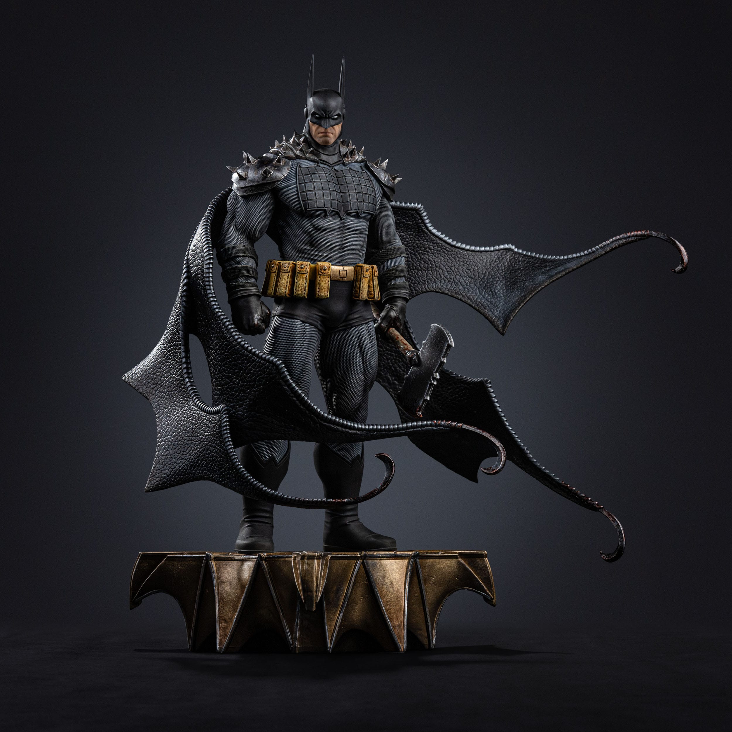 DC Art Absolute Batman Iron Studios 1:10 Scale Statue