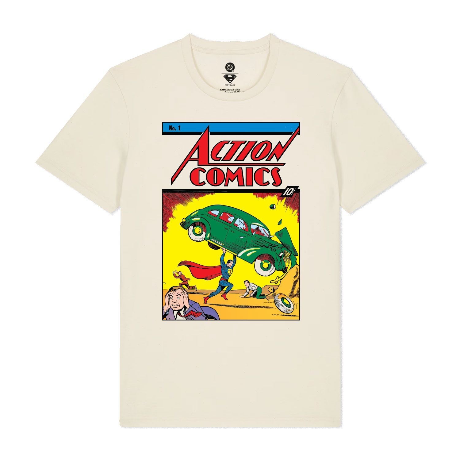 Natural Raw Printed T-shirt Front