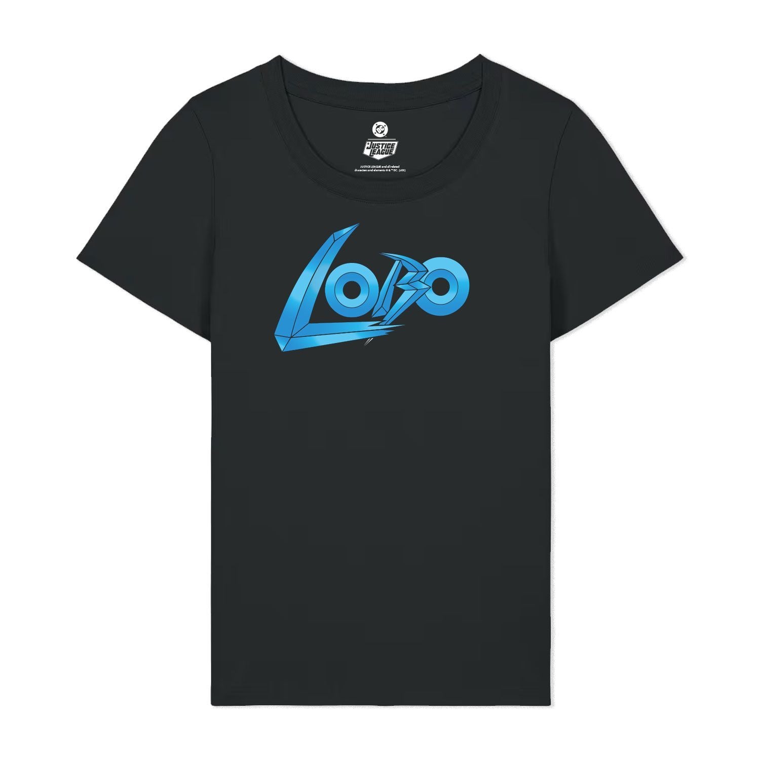 Black Printed T-shirt Front