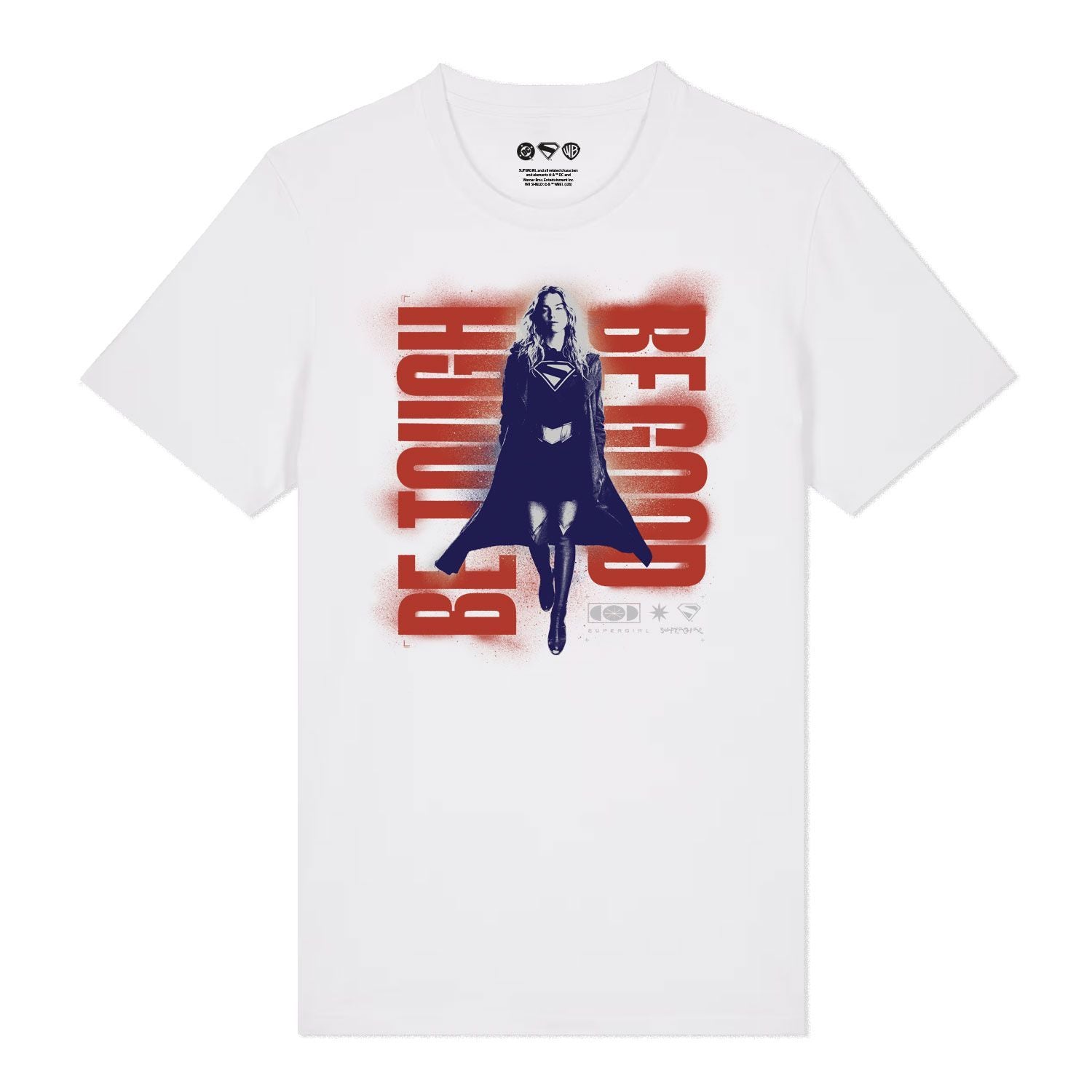 White Printed T-shirt Front