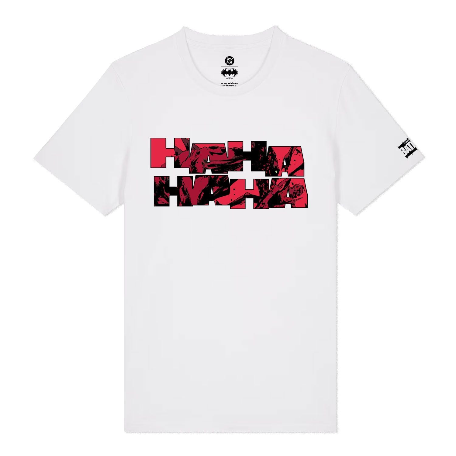 White Printed T-shirt Front