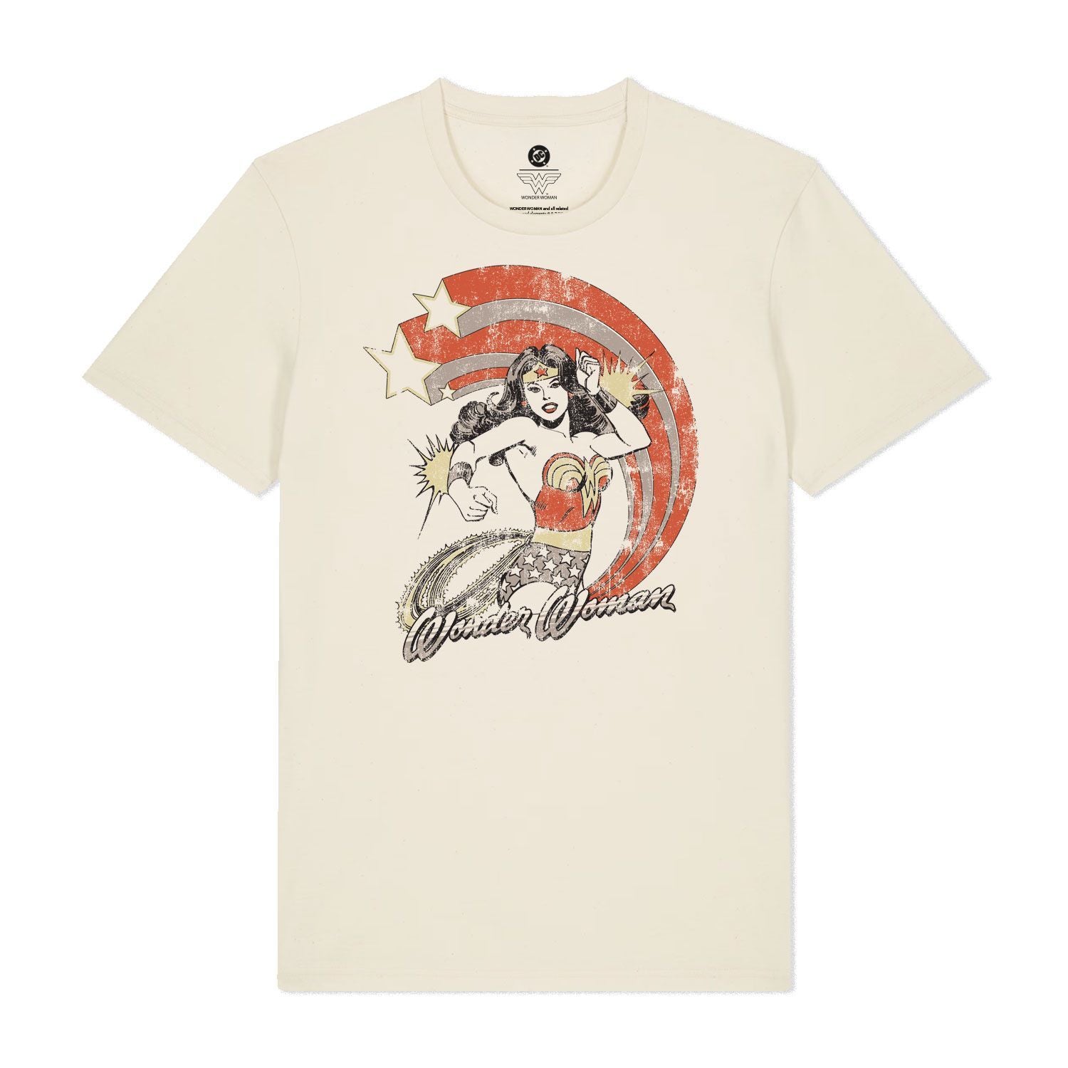 Natural Raw Printed T-shirt Front