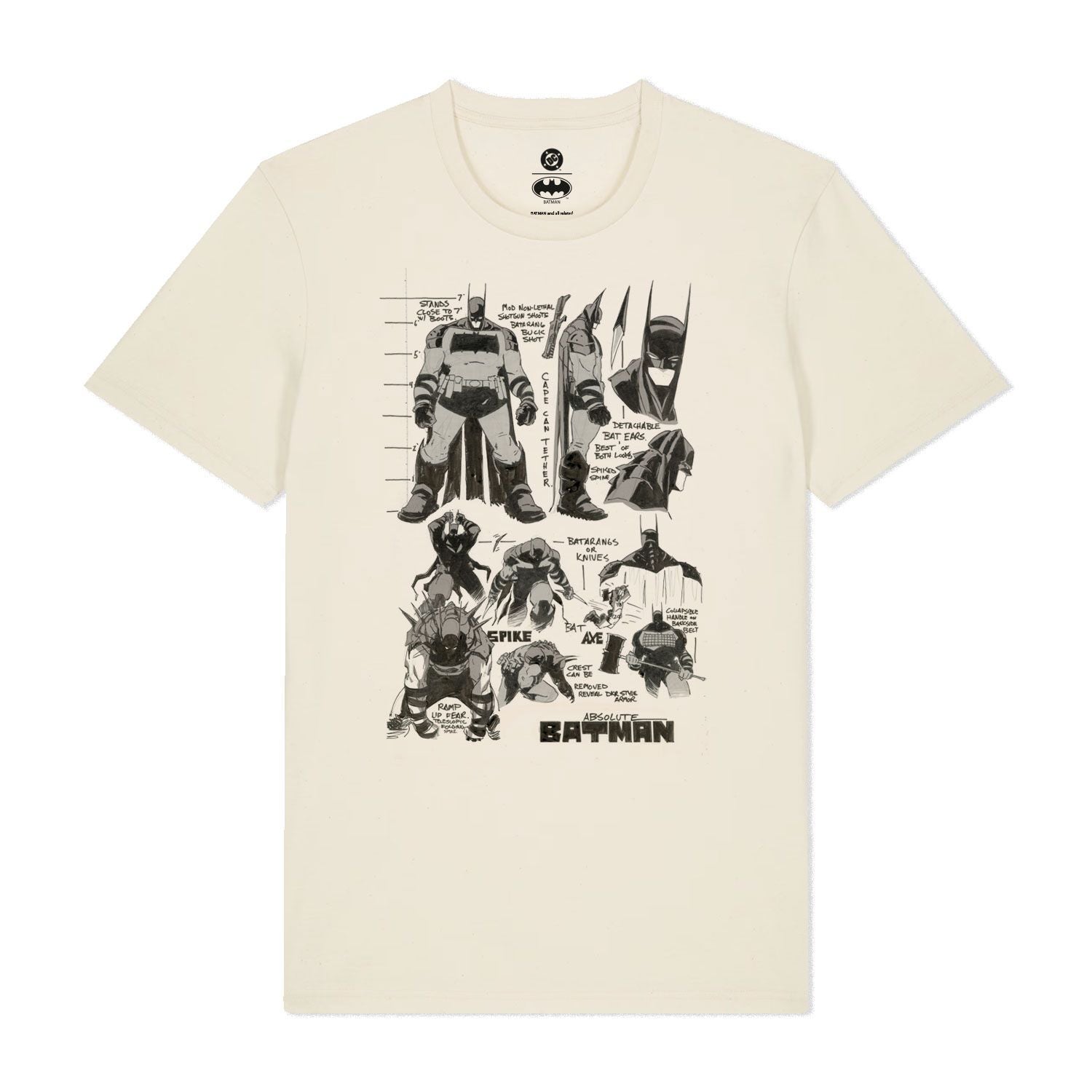 Natural Raw Printed T-shirt Front