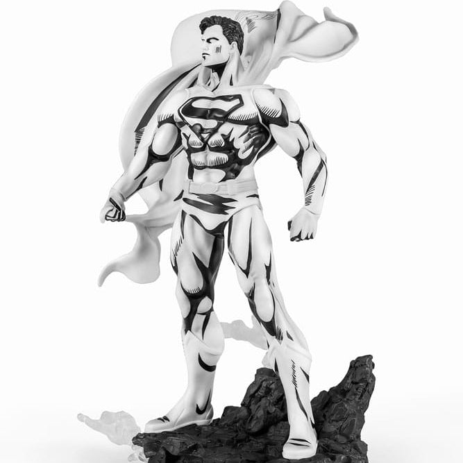 Superman PureArts 1:8 Scale Monochrome Figure