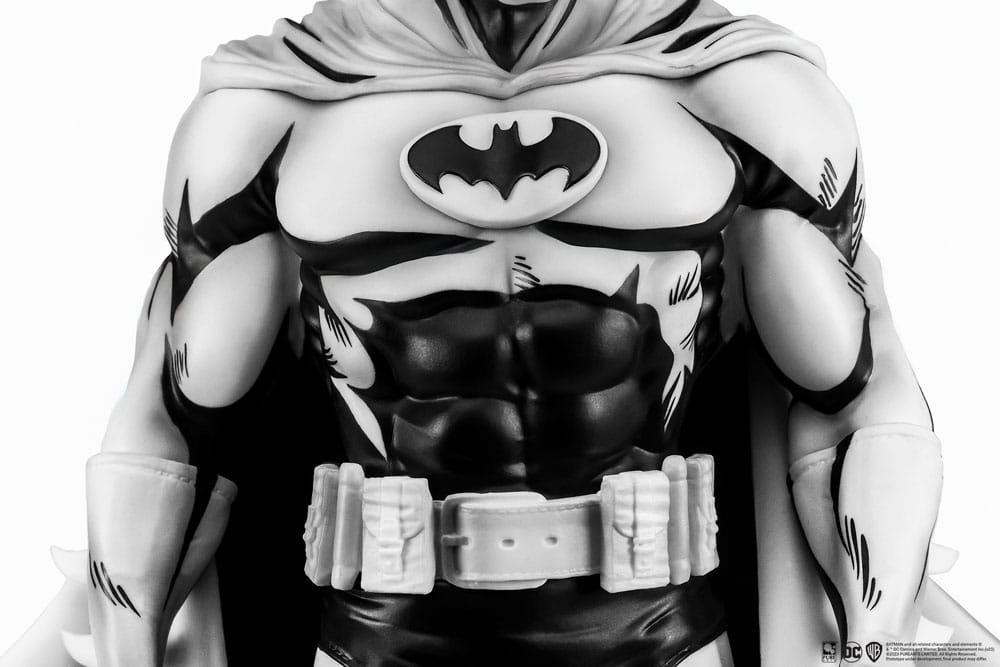 Batman PureArts 1:8 Scale Monochrome Figure
