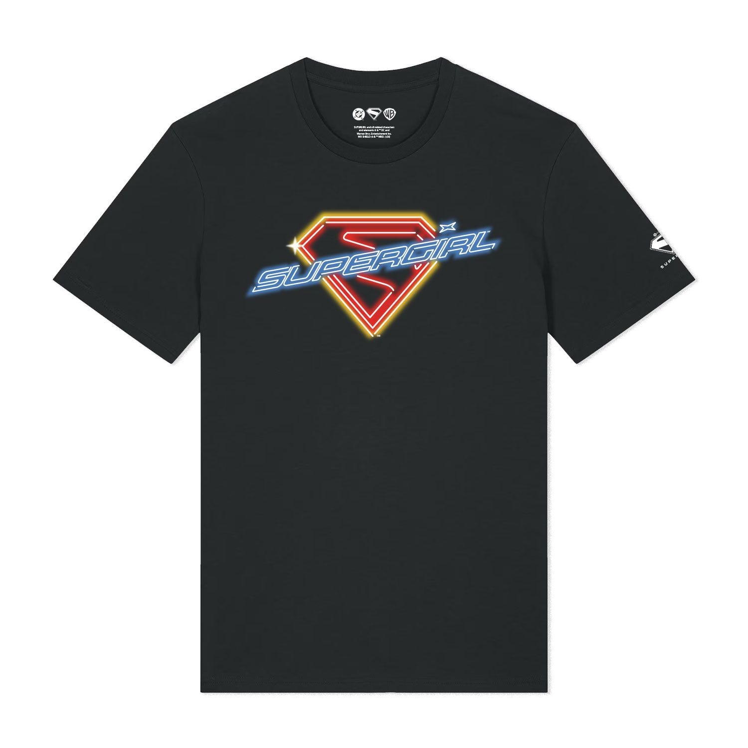Black Printed T-shirt Front