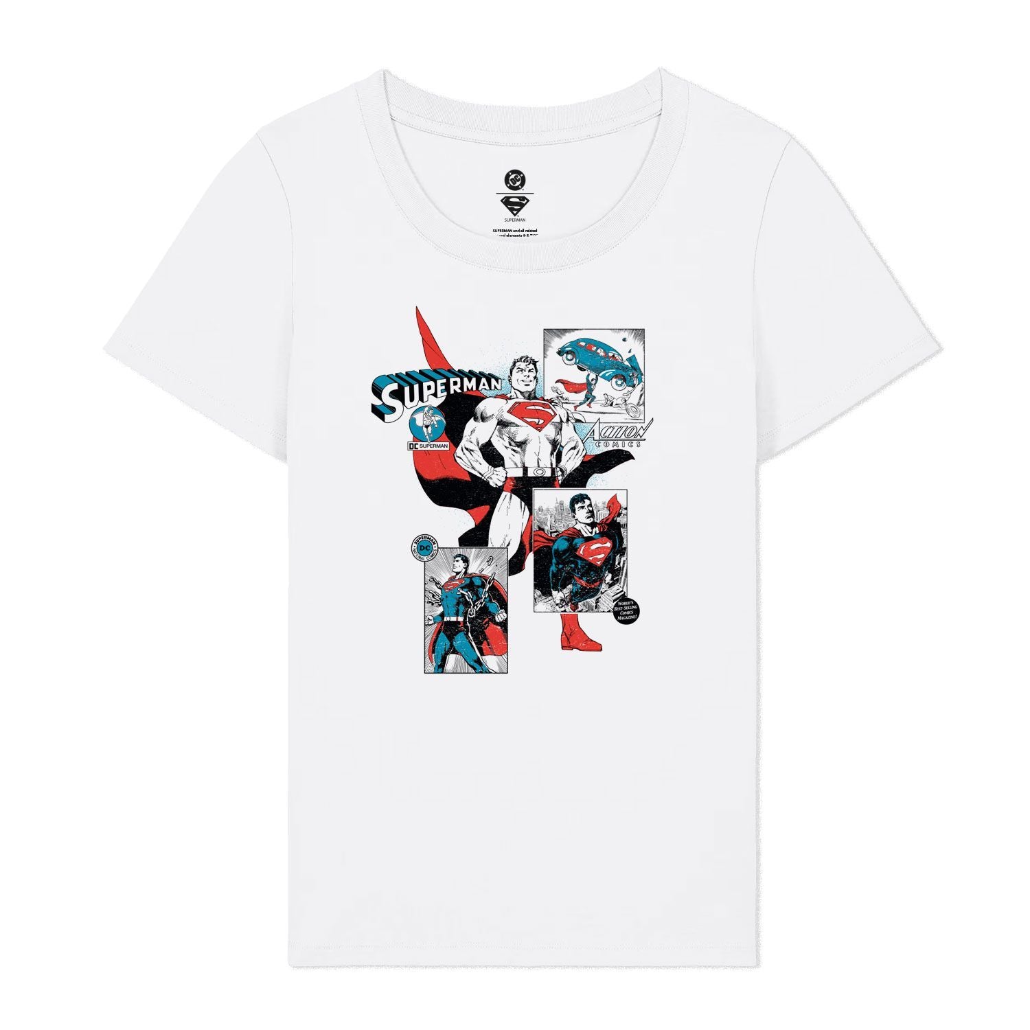 White Printed T-shirt Front