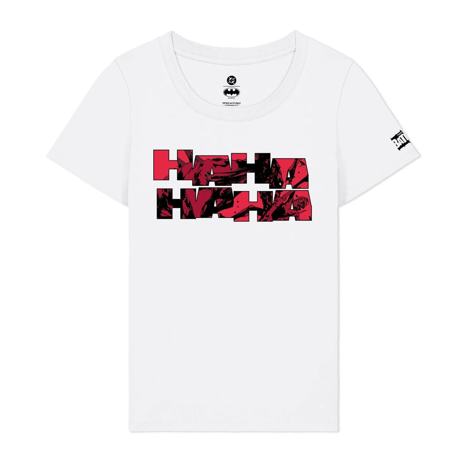 White Printed T-shirt Front