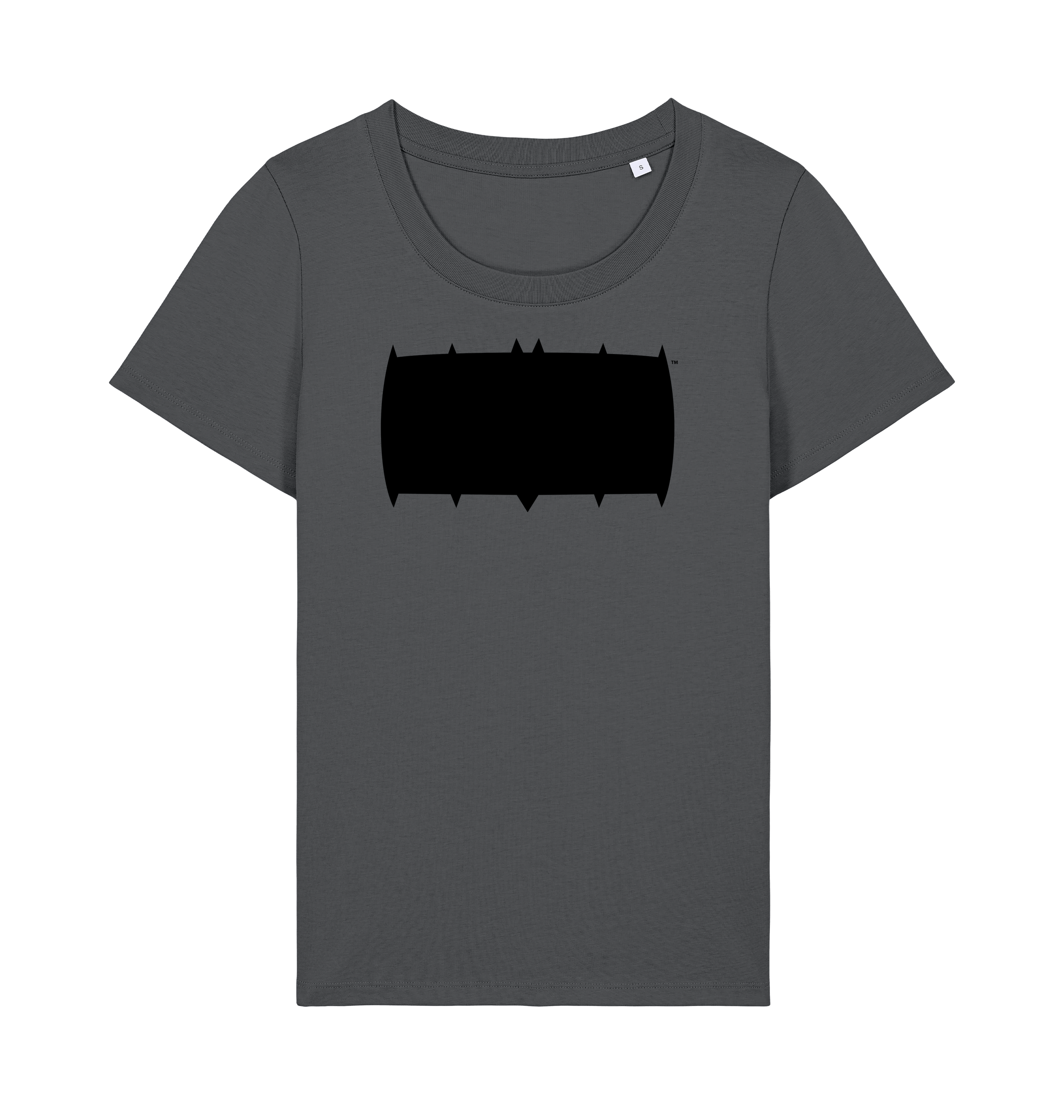 Anthracite Printed T-shirt Front