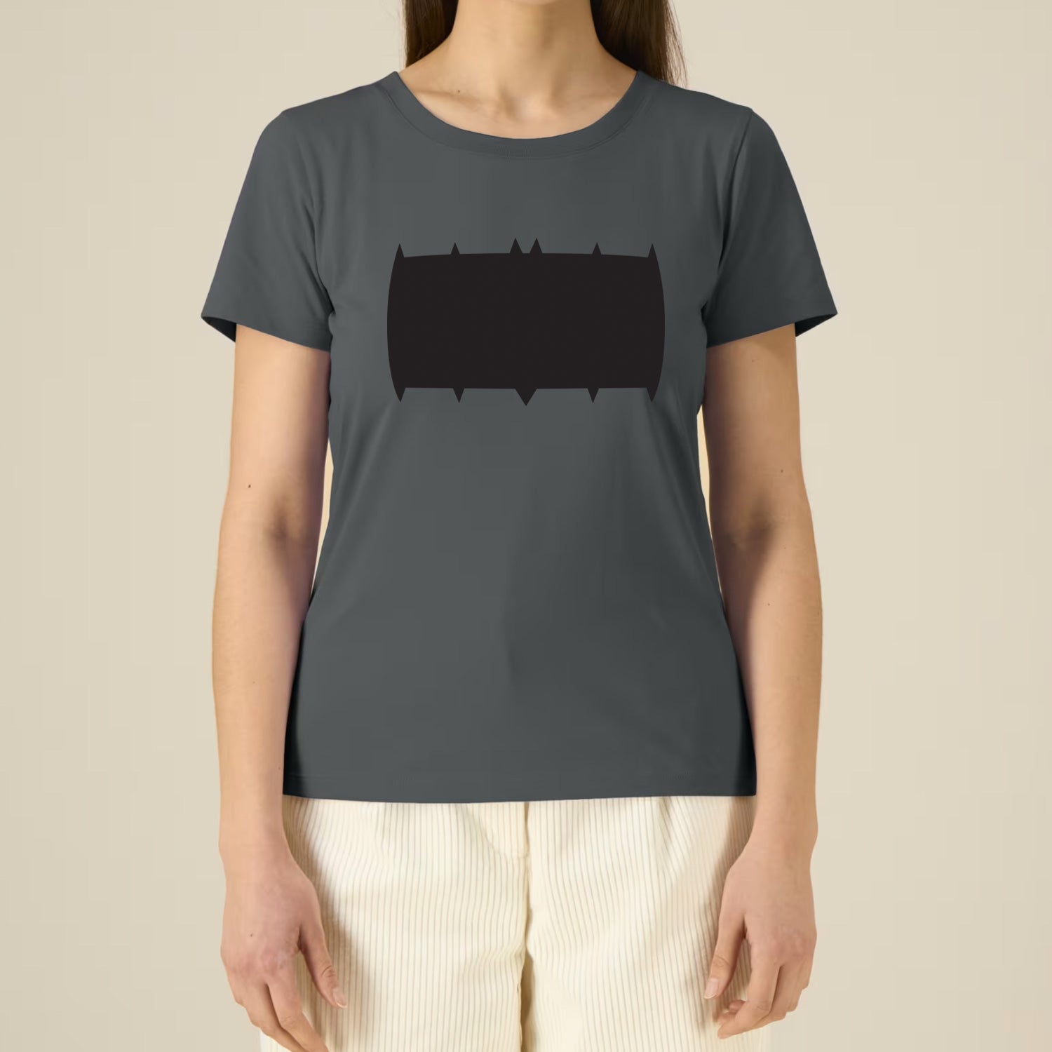 Absolute Batman Chest Emblem Ladies T - shirt