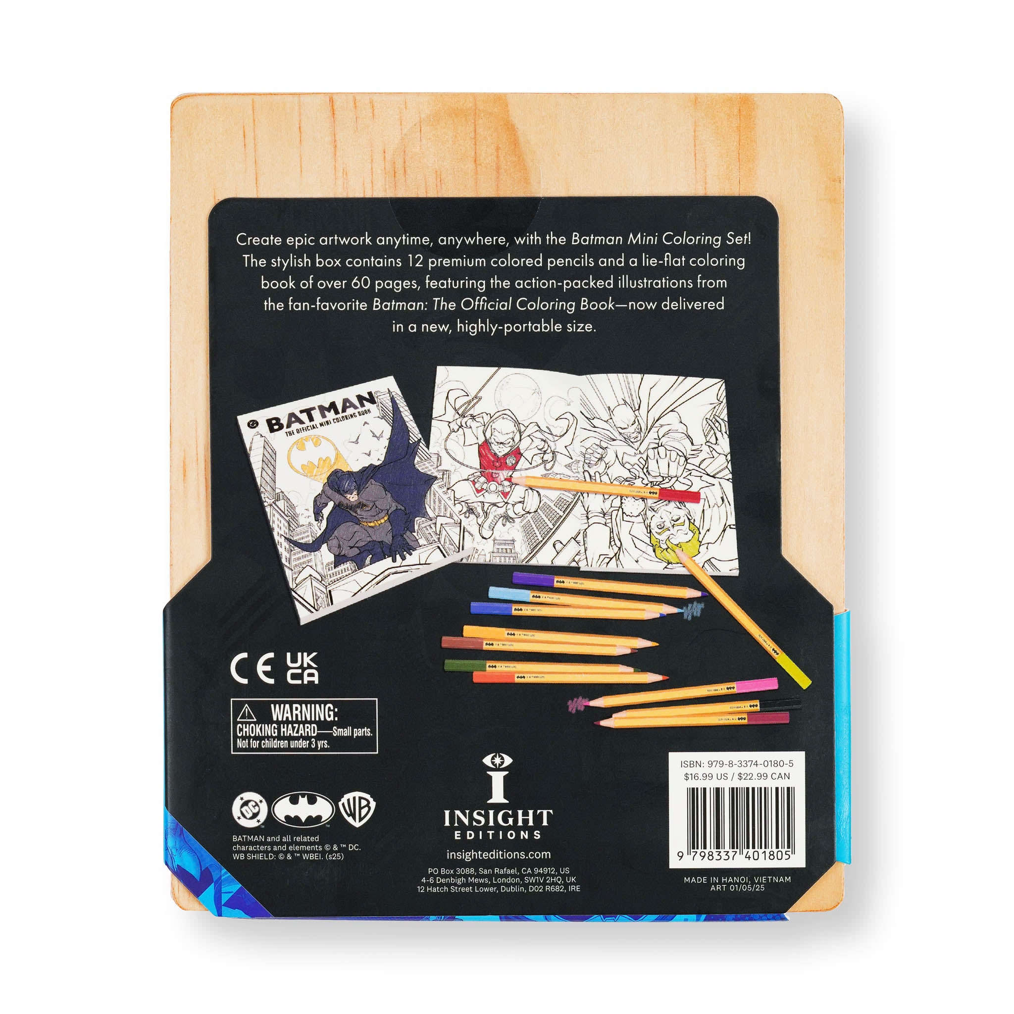 Batman Mini Colouring Set