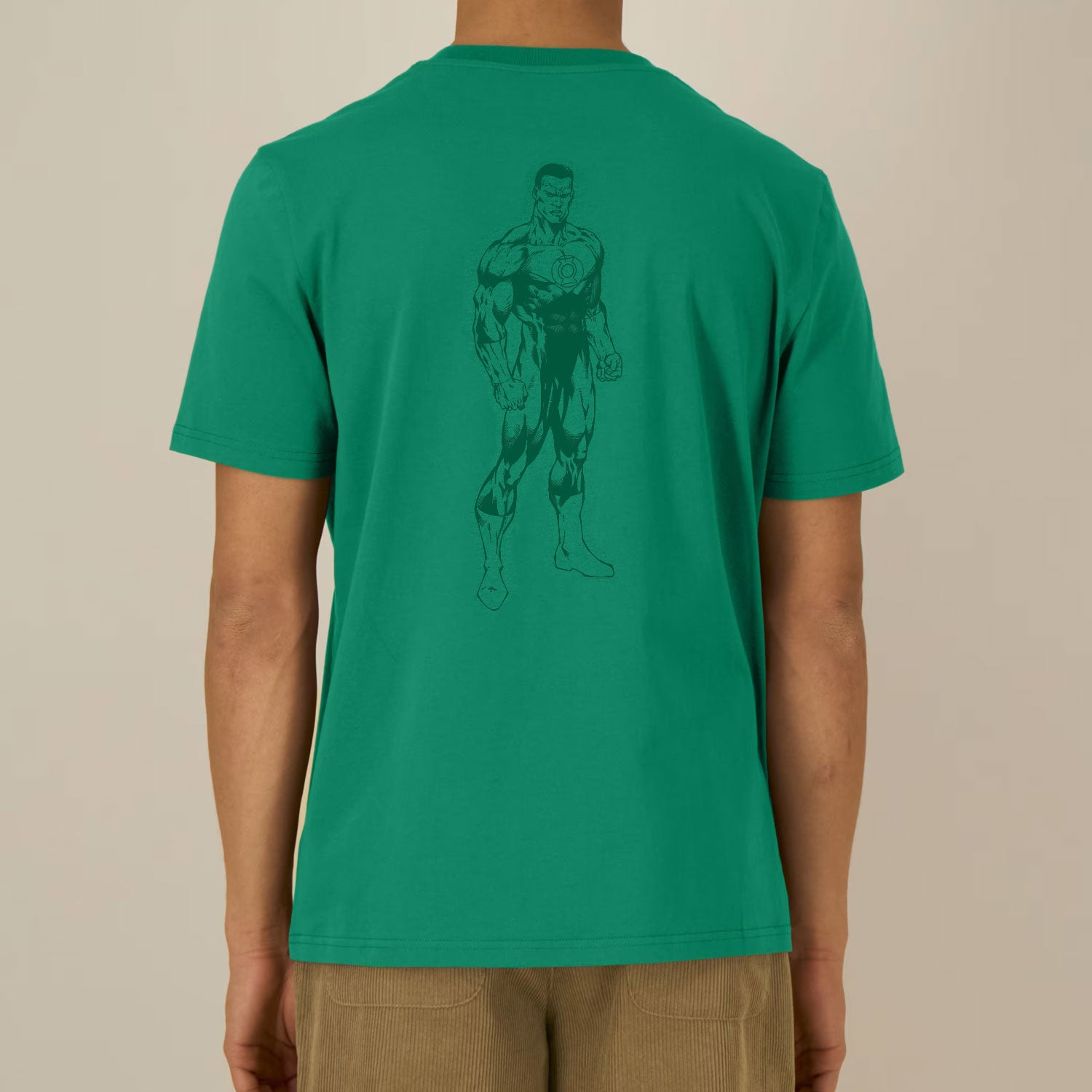 Green Lantern Classic Emblem John Stewart Unisex T-Shirt EV-DC Comics