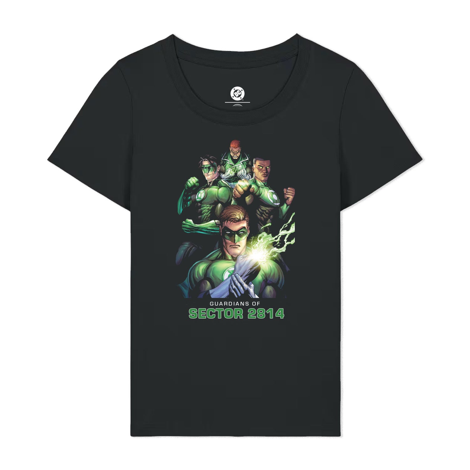 Green Lantern Group Shot Women's T-Shirt EV-DC Comics