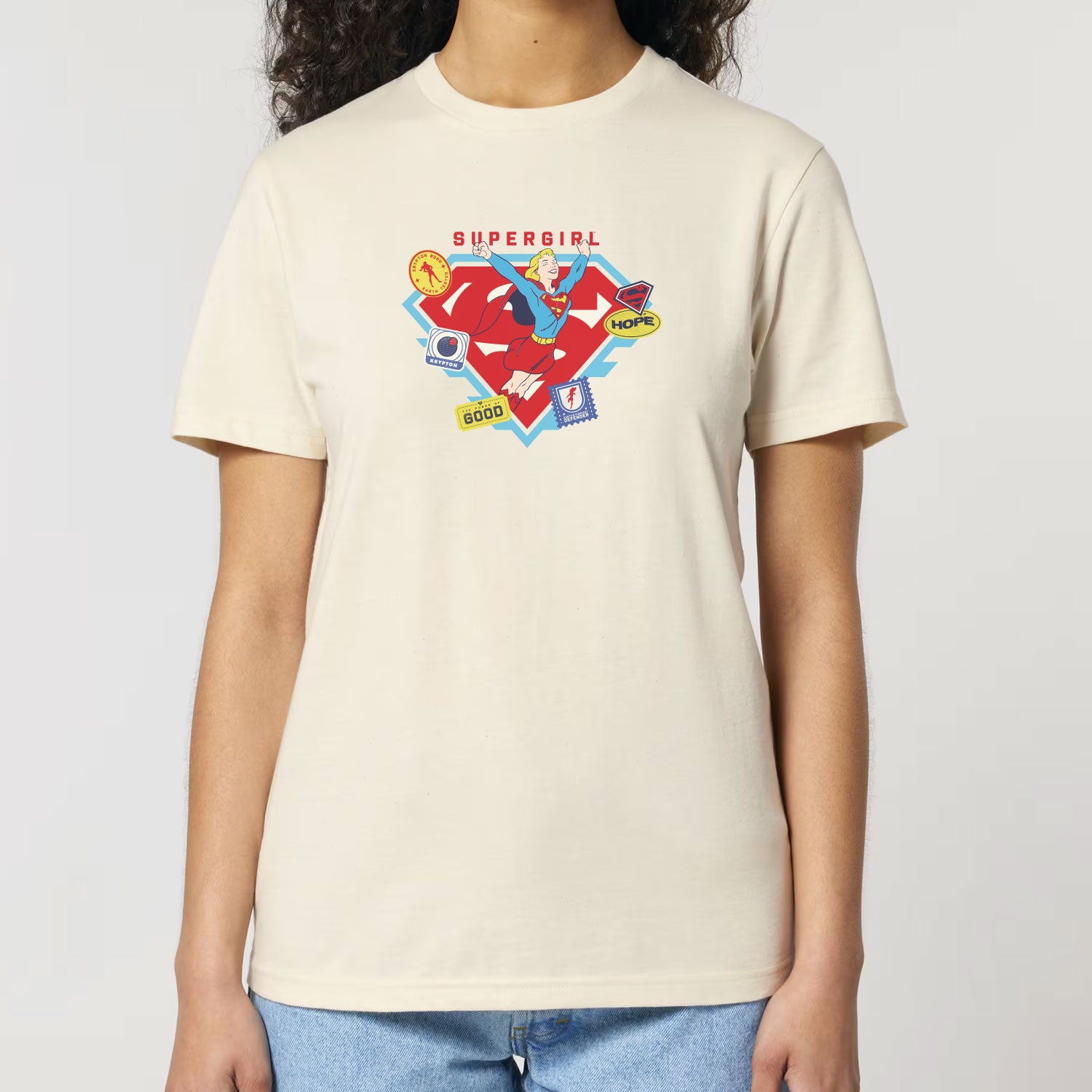 Supergirl Badges Unisex T-Shirt