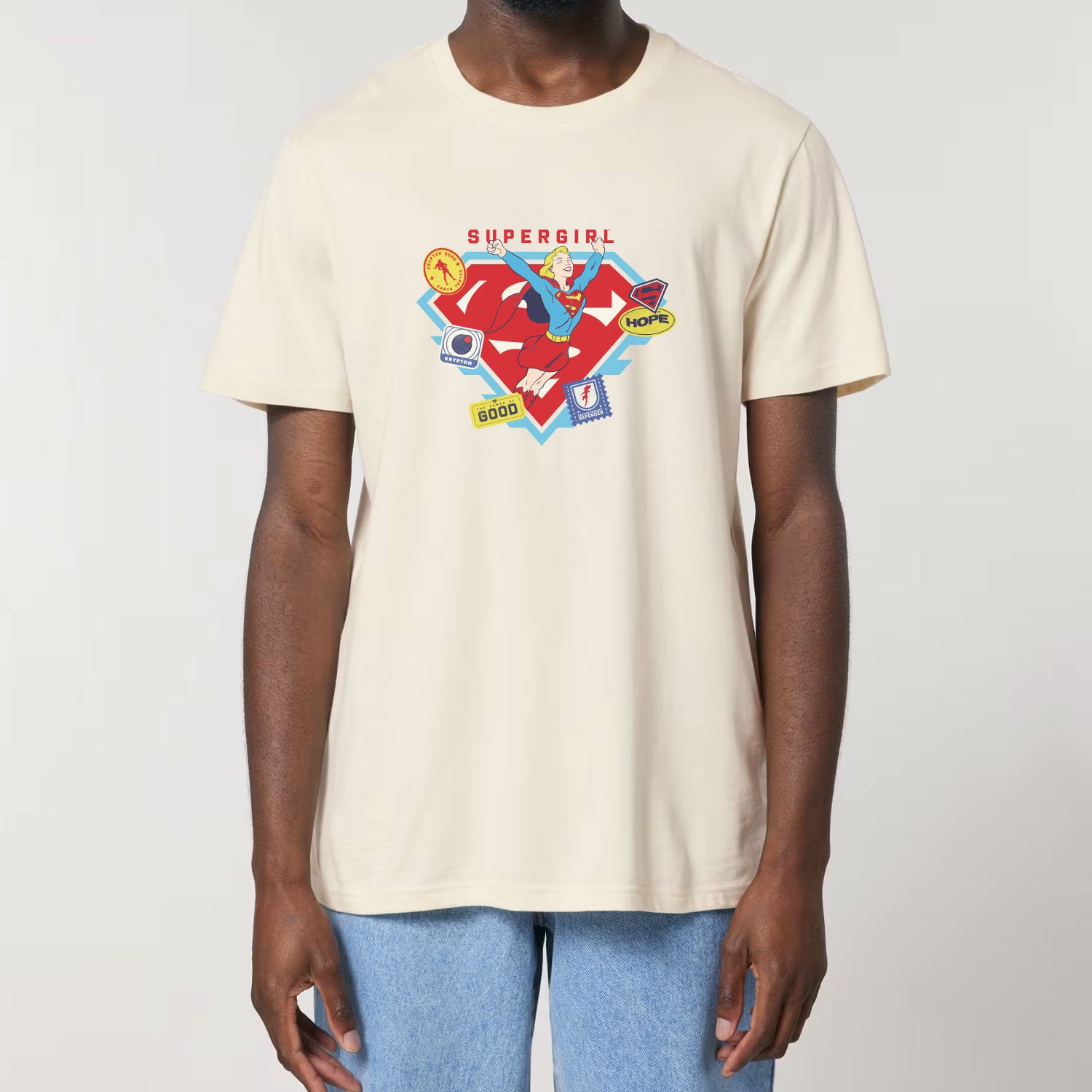 Supergirl Badges Unisex T-Shirt