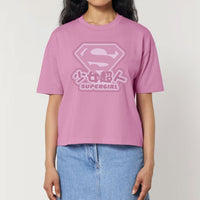 Supergirl Japanese Bubblegum Women's Boxy T-Shirt