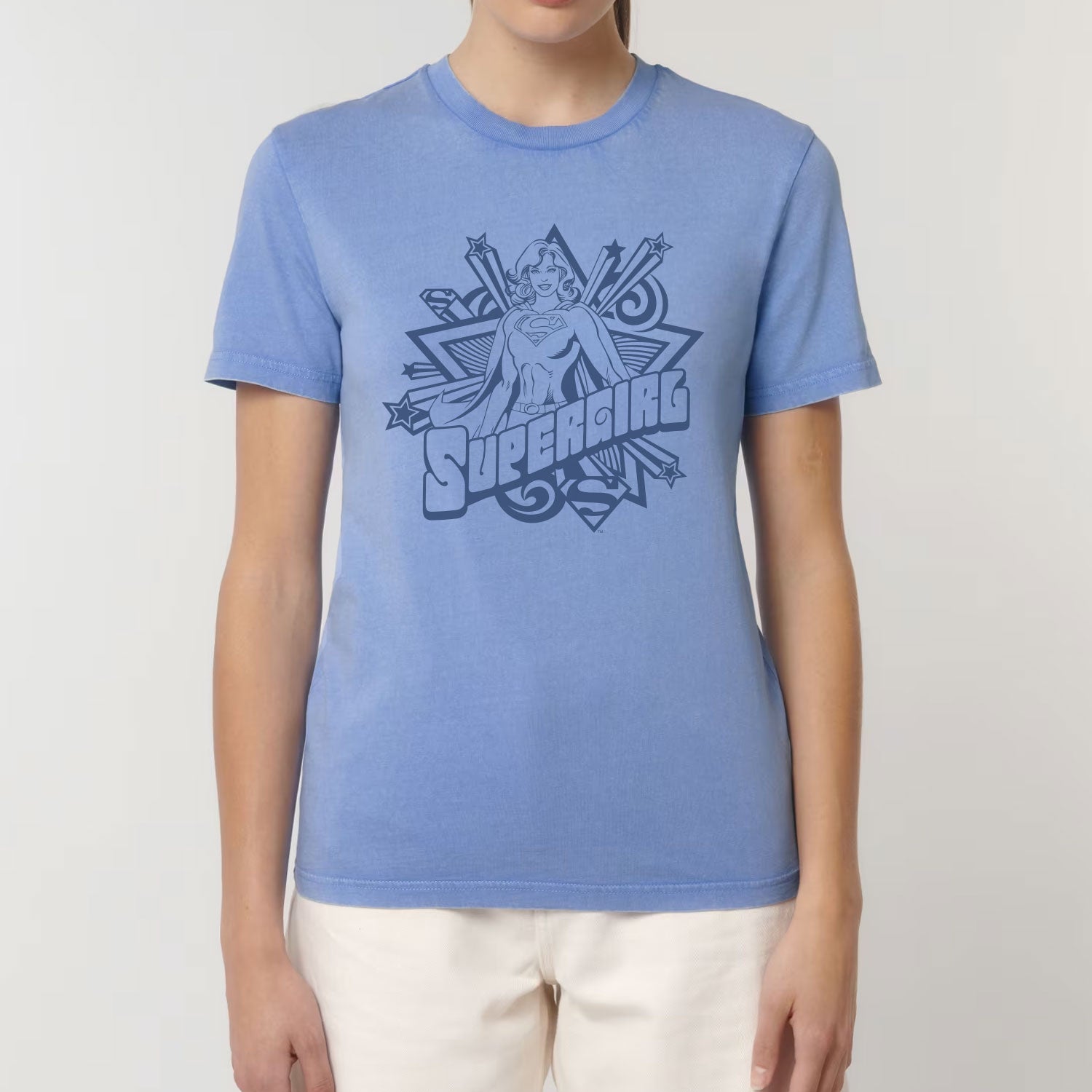 Supergirl Starburst Vintage Unisex T-Shirt