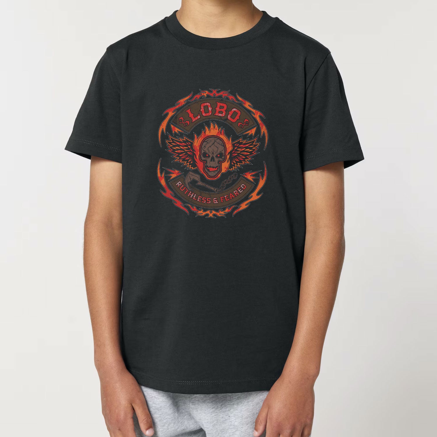 Supergirl (2026) Lobo Patch Kids T-shirt