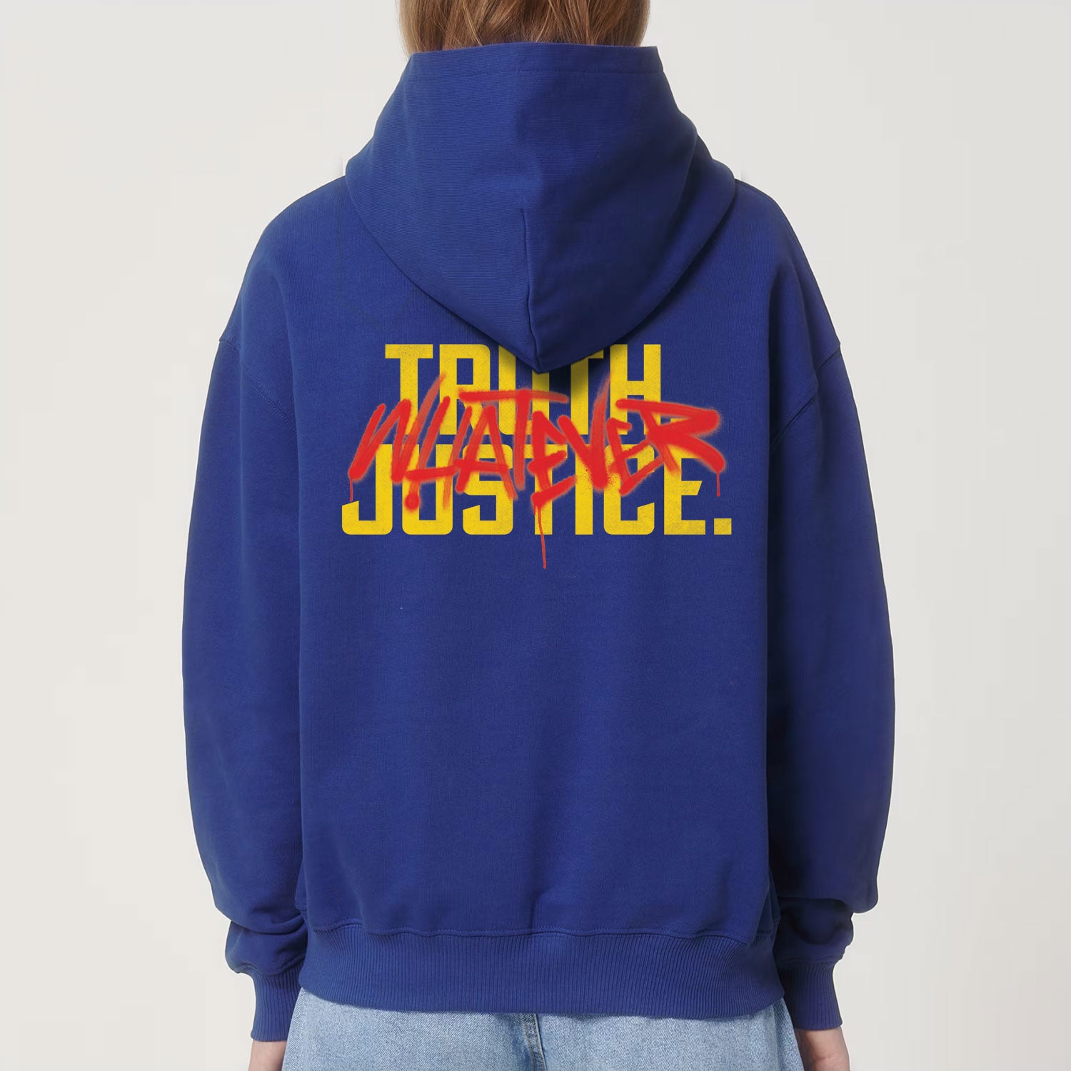 Supergirl (2026) Truth, Justice, Whatever Unisex Oversized Hoodie