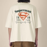 Superman Rise Above Unisex Boxy T-Shirt