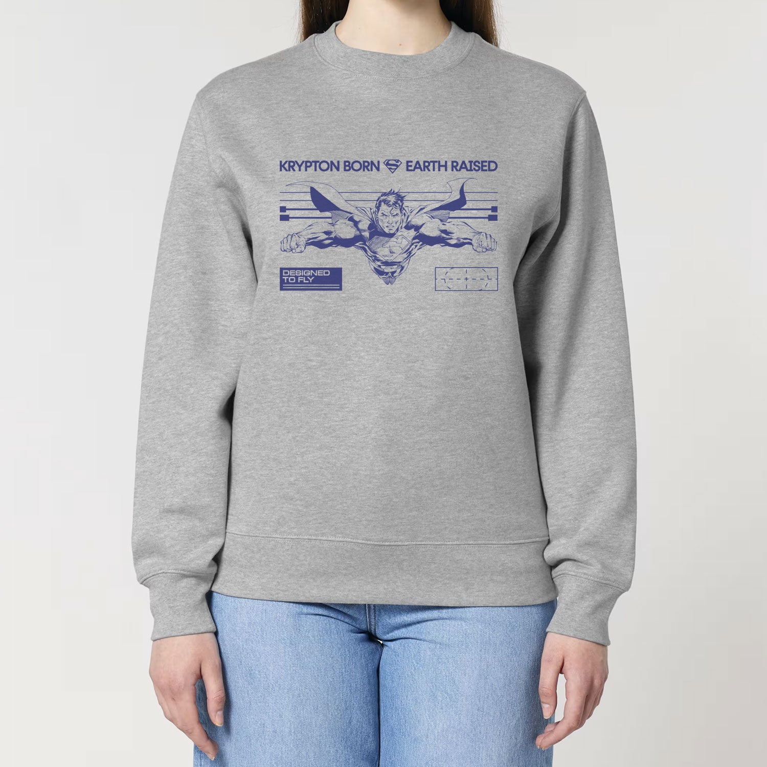 Superman Designed To Fly Unisex Sweatshirt