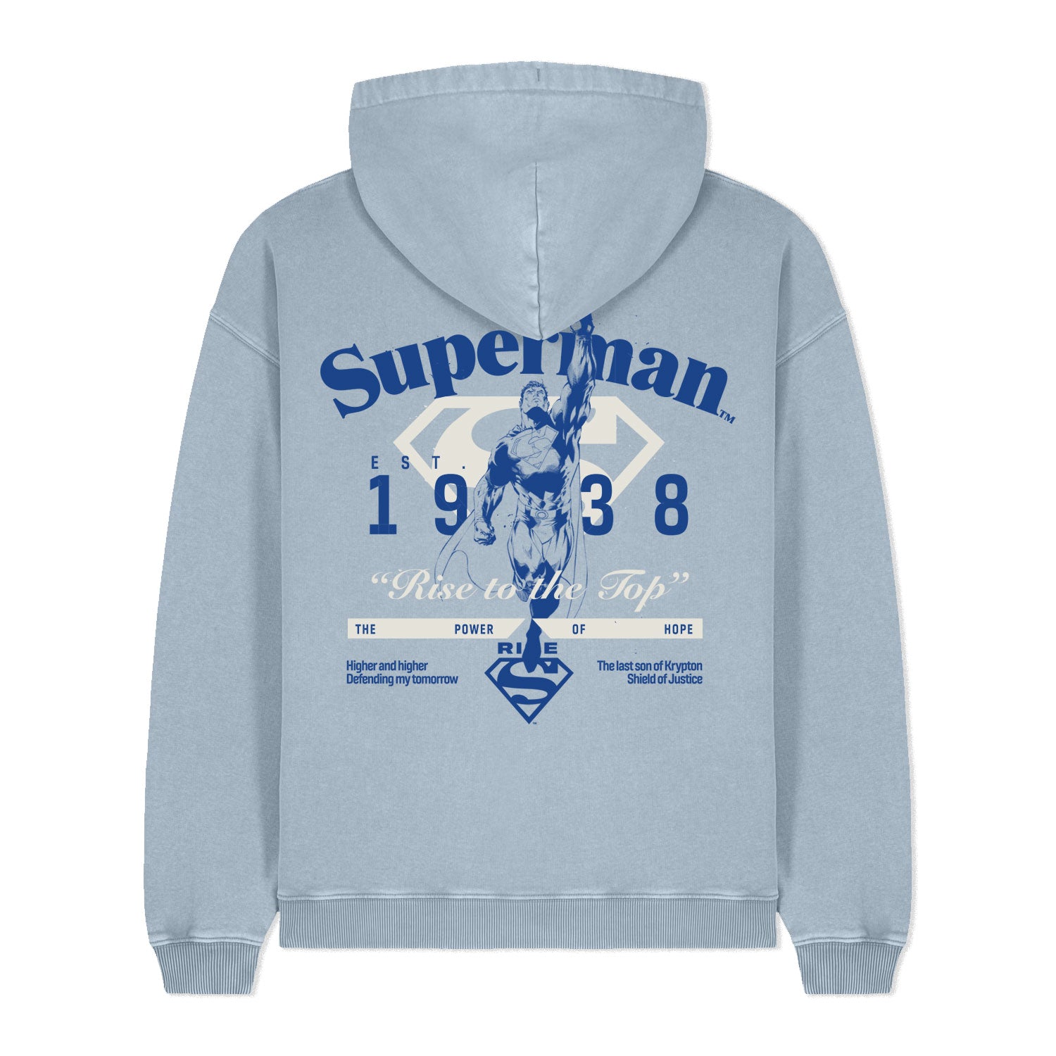 Superman Rise To The Top Unisex Oversized Hoodie