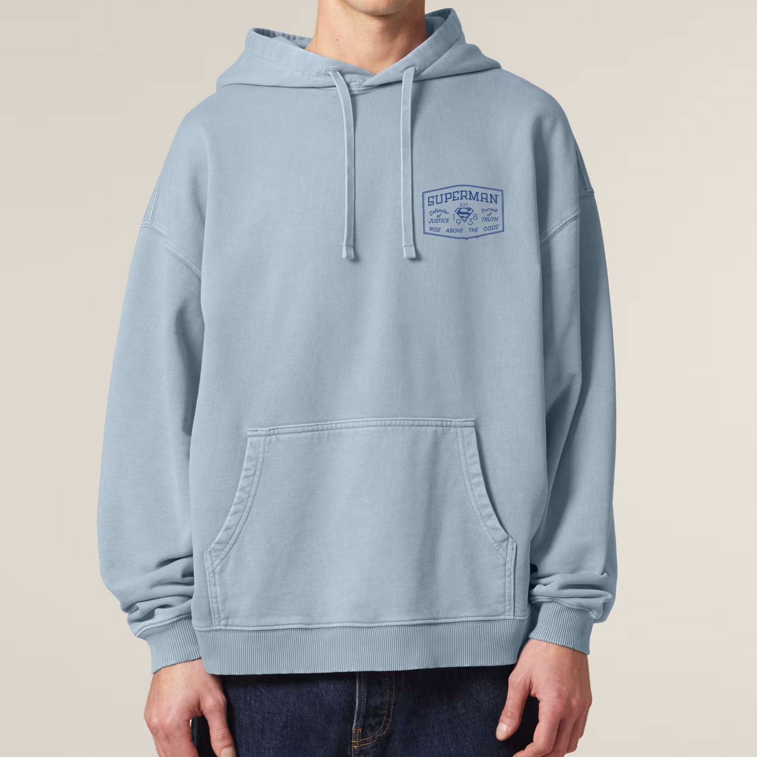 Superman Rise To The Top Unisex Oversized Hoodie