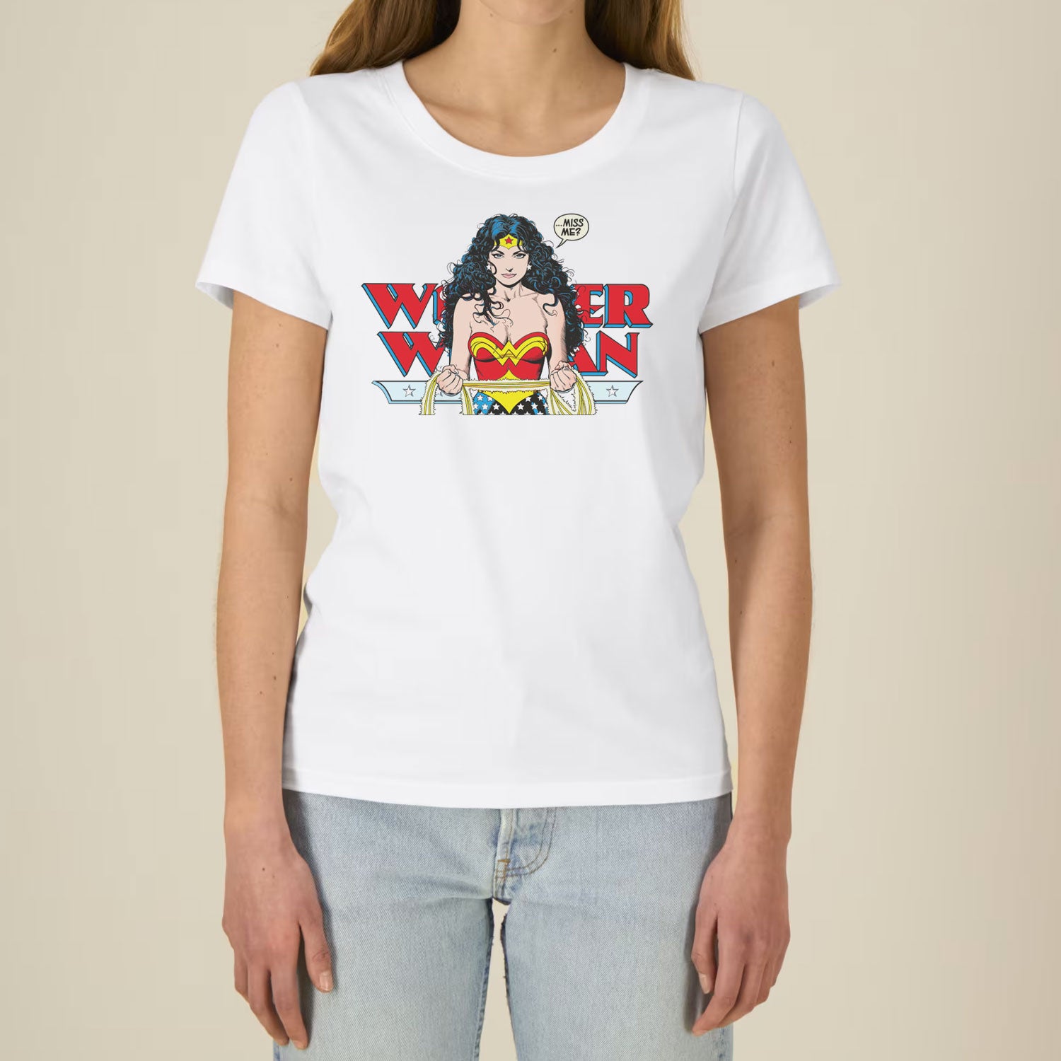 Wonder Woman "Miss Me?" Women's T-Shirt